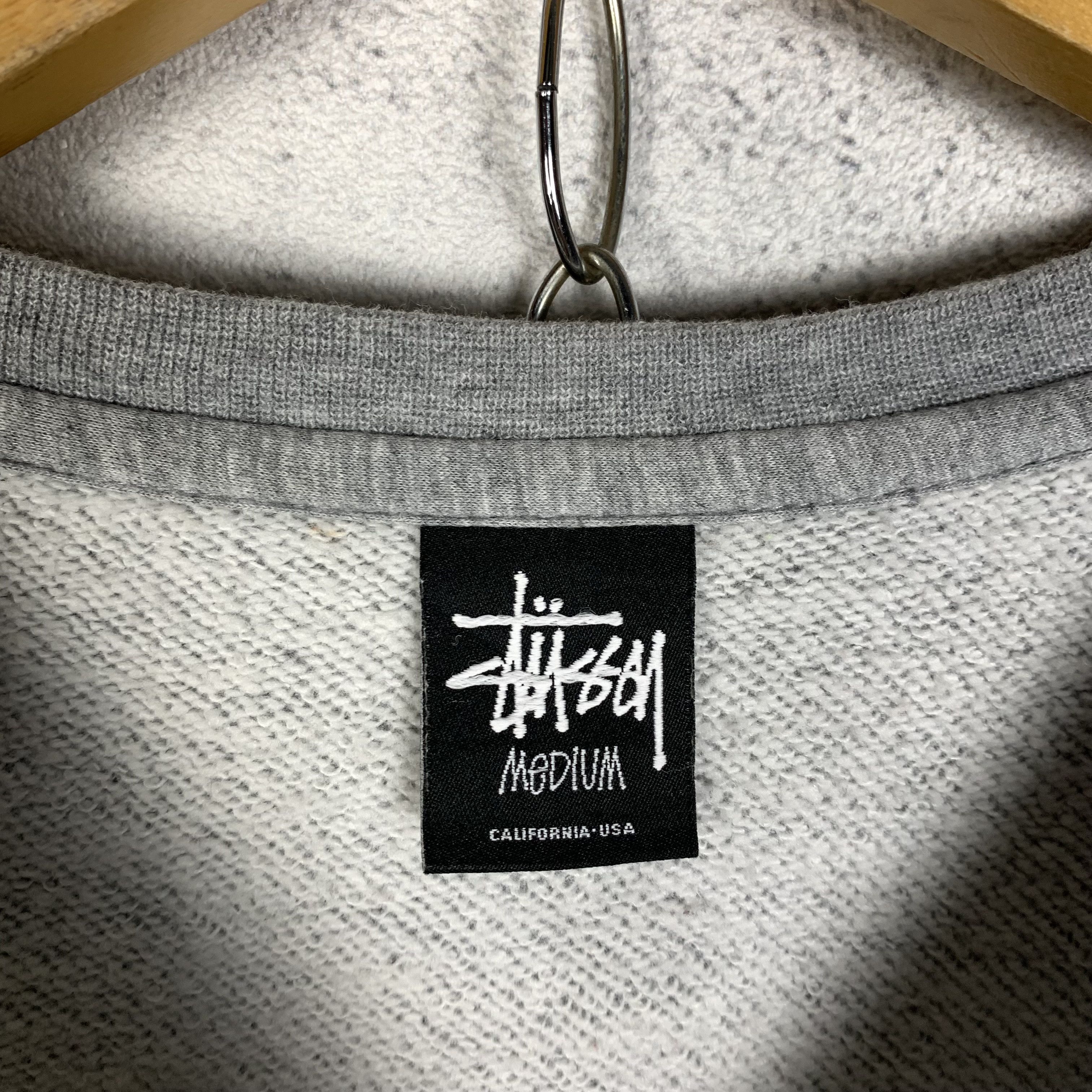 Stussy Stussy Spellout Logo Sweatshirt Crewneck Size US M / EU 48-50 / 2 - 4 Thumbnail