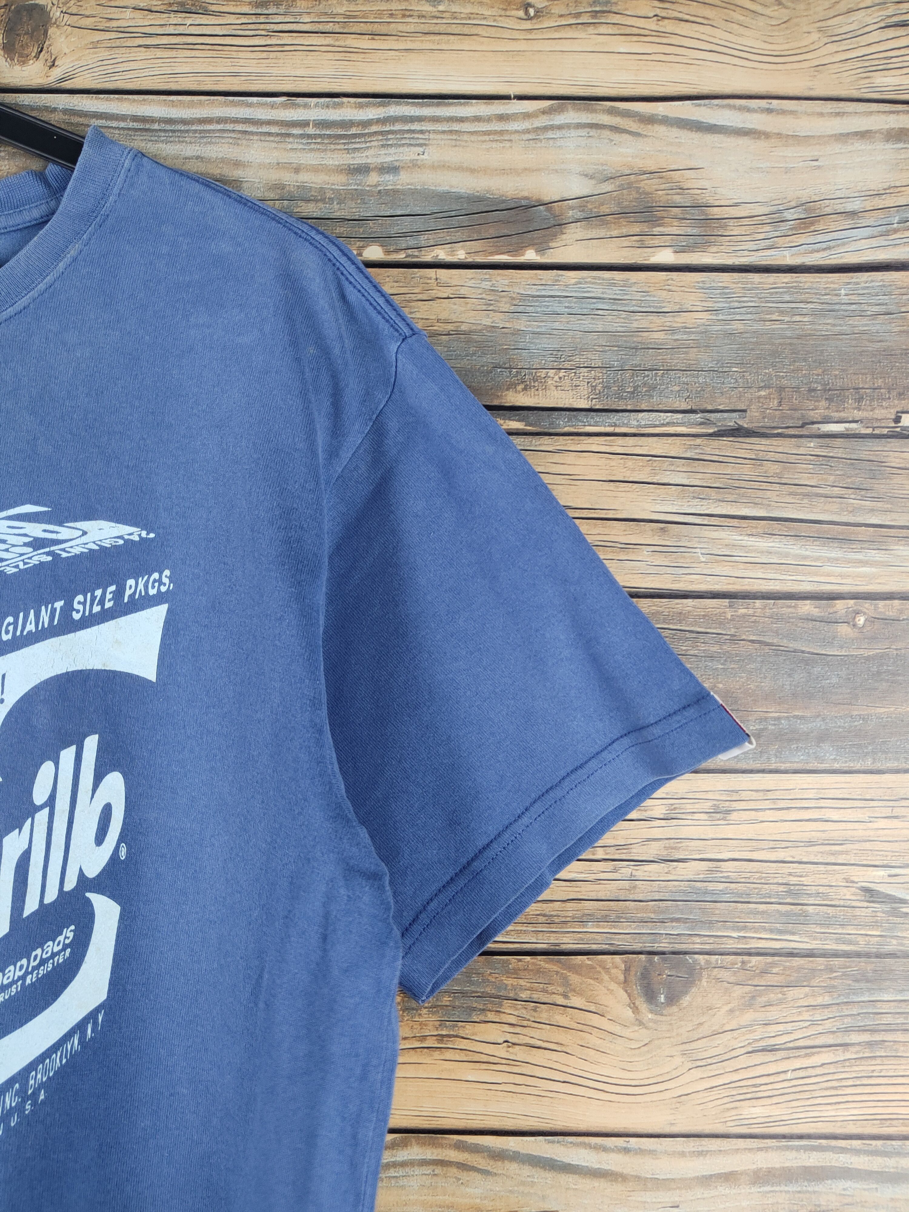 Andy Warhol DL Andy Warhol-Uniqlo Blue Short Sleeve T-shirt #2758 Size US L / EU 52-54 / 3 - 7 Thumbnail