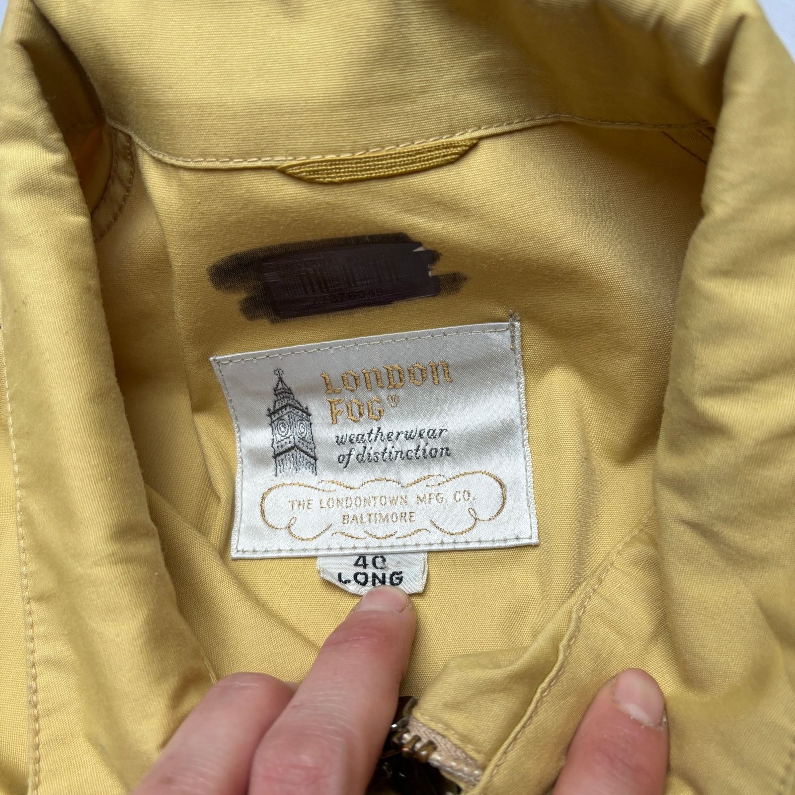 London Fog Vintage 60s London Fog Jacket Men's Large Bomber Detroit Size US L / EU 52-54 / 3 - 4 Thumbnail