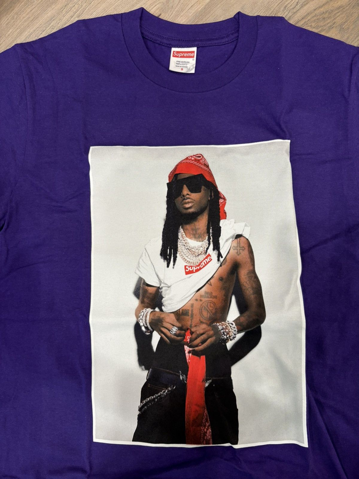 Supreme Supreme Playboi Carti Tee Size US S / EU 44-46 / 1 - 3 Thumbnail