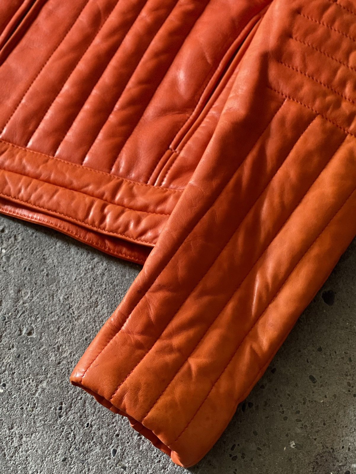 Tom Ford Gucci - Tom Ford - FW2000 - Moto Paneled - Leather Jacket Size US S / EU 44-46 / 1 - 4 Thumbnail