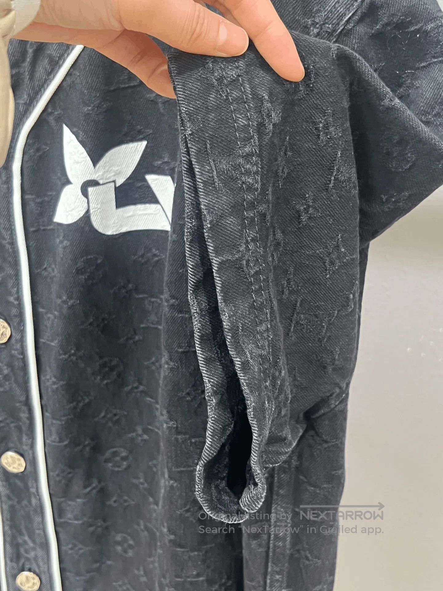 Louis Vuitton LV Embossed Baseball Cardigan. Size US L / EU 52-54 / 3 - 8 Thumbnail