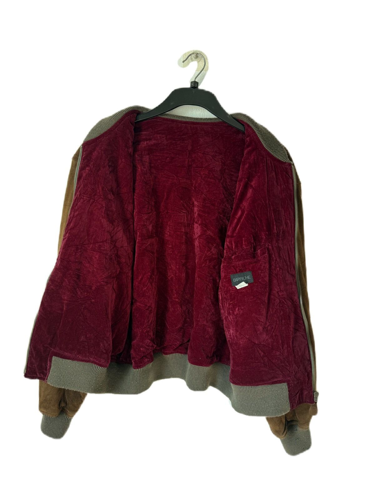 Kadoya GENUINE DEER LEATHER BARBICHE JAPANESE BRAND MARRON INSIDE Size US M / EU 48-50 / 2 - 7 Thumbnail