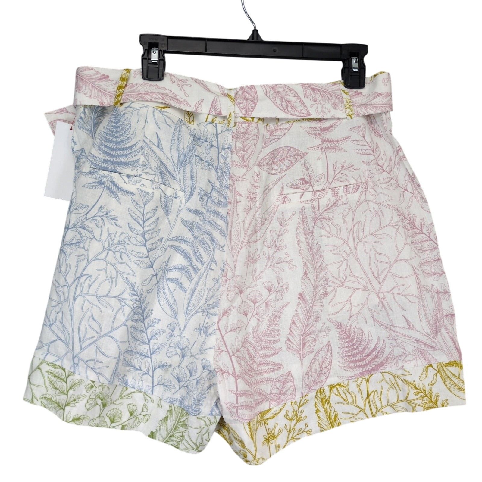 Other NWT Aura Women's XL Multicolor Floral Print Shorts Size 34" / US 12 / IT 48 - 2 Thumbnail