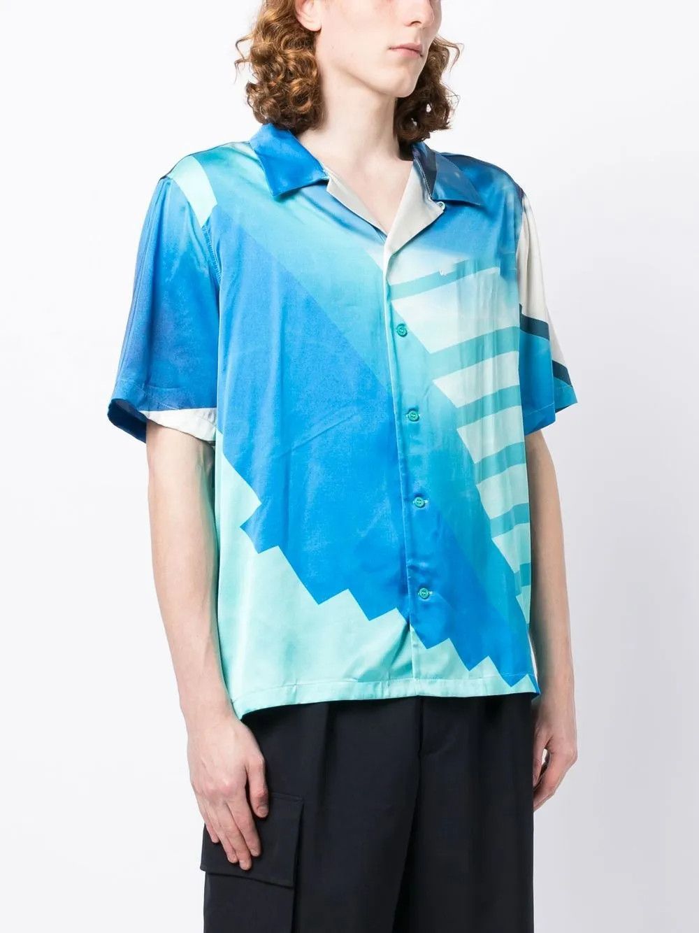 Other Abstract-Print Short-Sleeved Shirt Size US S / EU 44-46 / 1 - 3 Thumbnail
