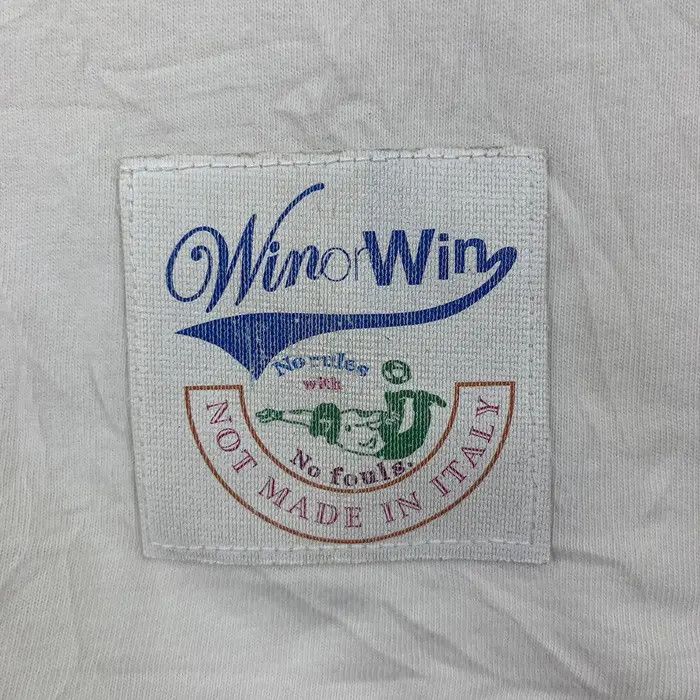 Vintage WIN OR WIN No Rules With No Fouls Football Tee Shirt Size US M / EU 48-50 / 2 - 7 Thumbnail