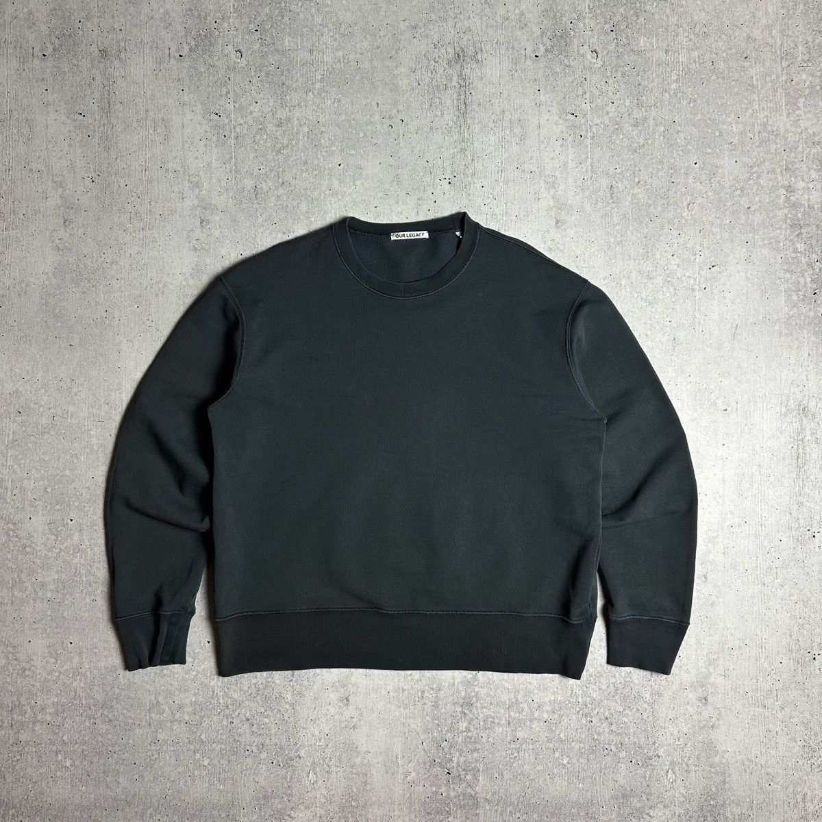 Vintage Sweatshirt Oversized Our Legacy Patch Sweat M2206PAAUB Size US S / EU 44-46 / 1 - 1 Thumbnail