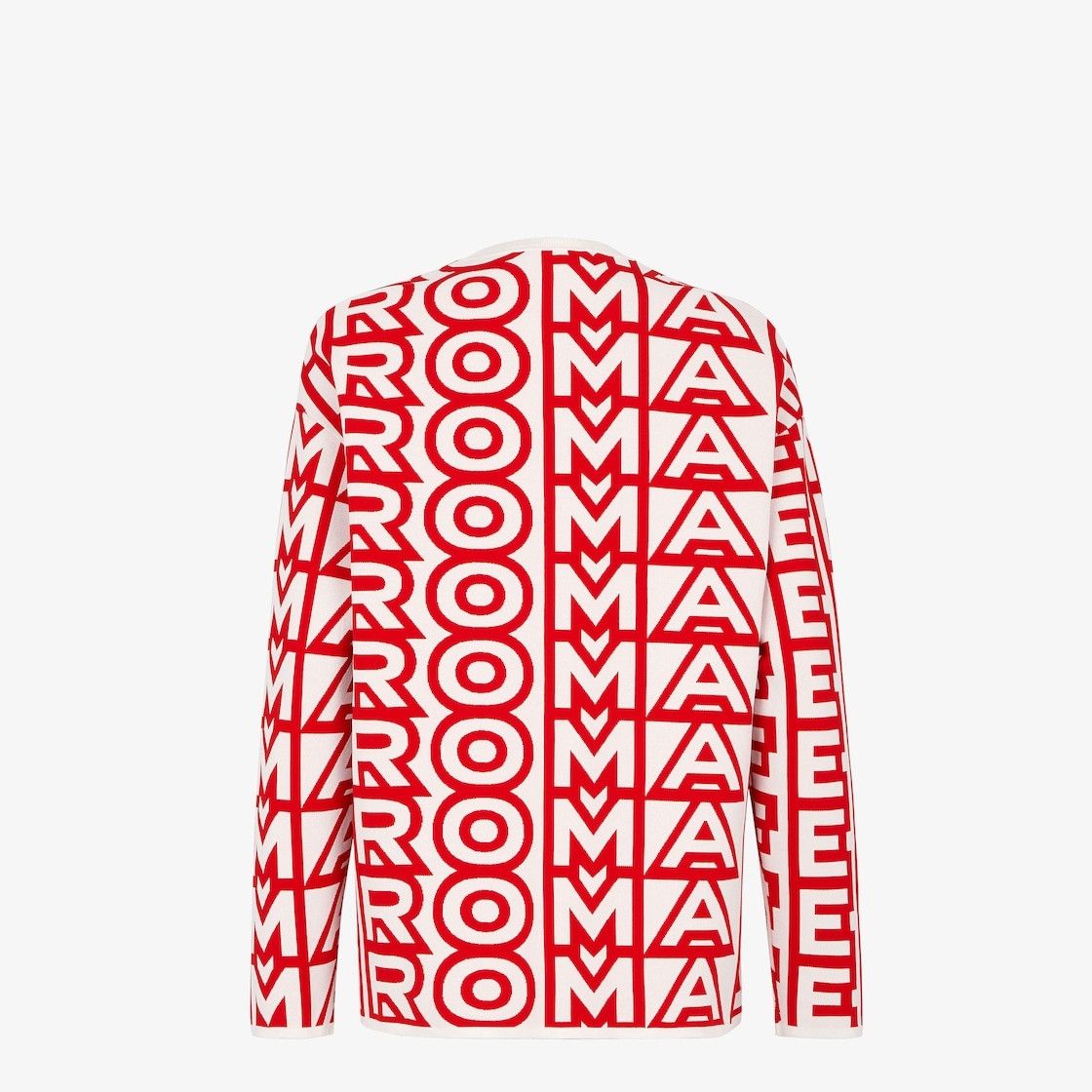 Fendi o1loc1c0824 Pullover in Red/White Size M / US 6-8 / IT 42-44 - 2 Thumbnail