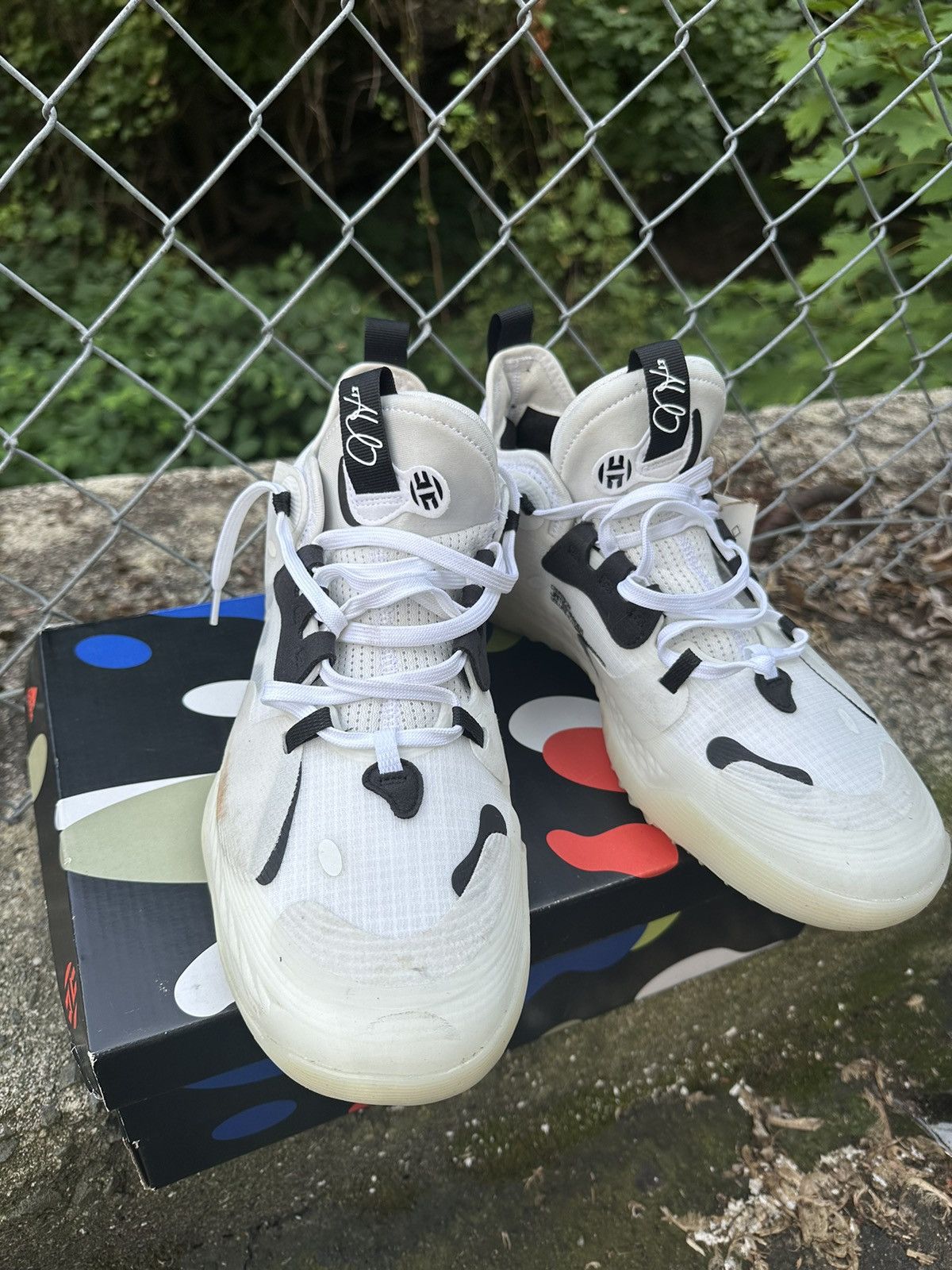 Adidas Adidas Harden Vol. 5 Futurenatural ‘Welcome to BKLYN’ White Size US 11 / EU 44 - 1 Thumbnail