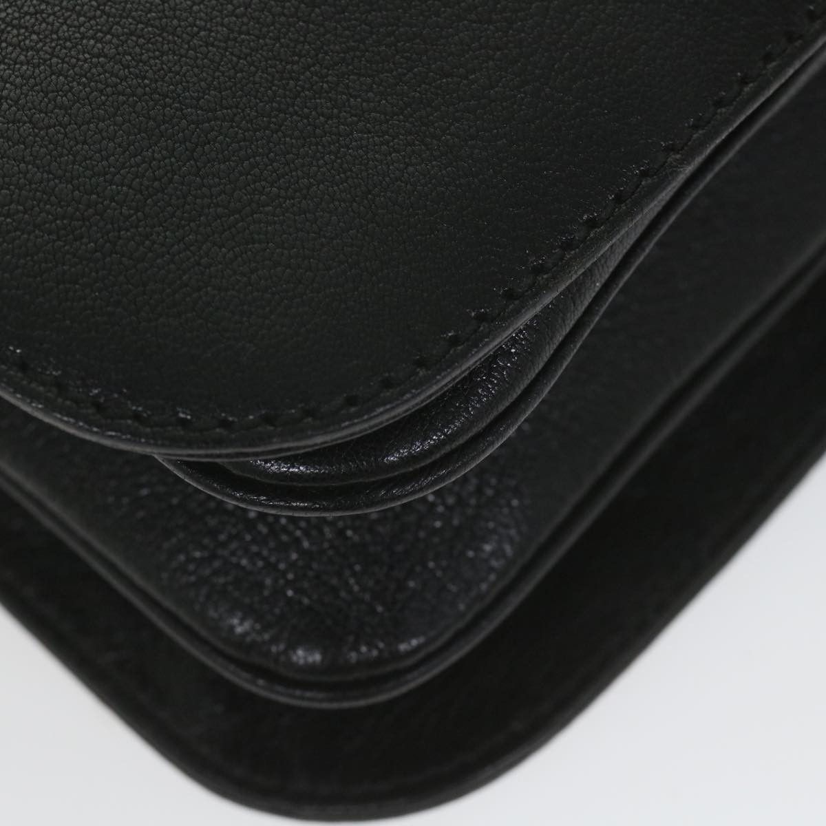 Gucci GUCCI Interlocking Shoulder Bag Leather Black Size ONE SIZE - 14 Thumbnail