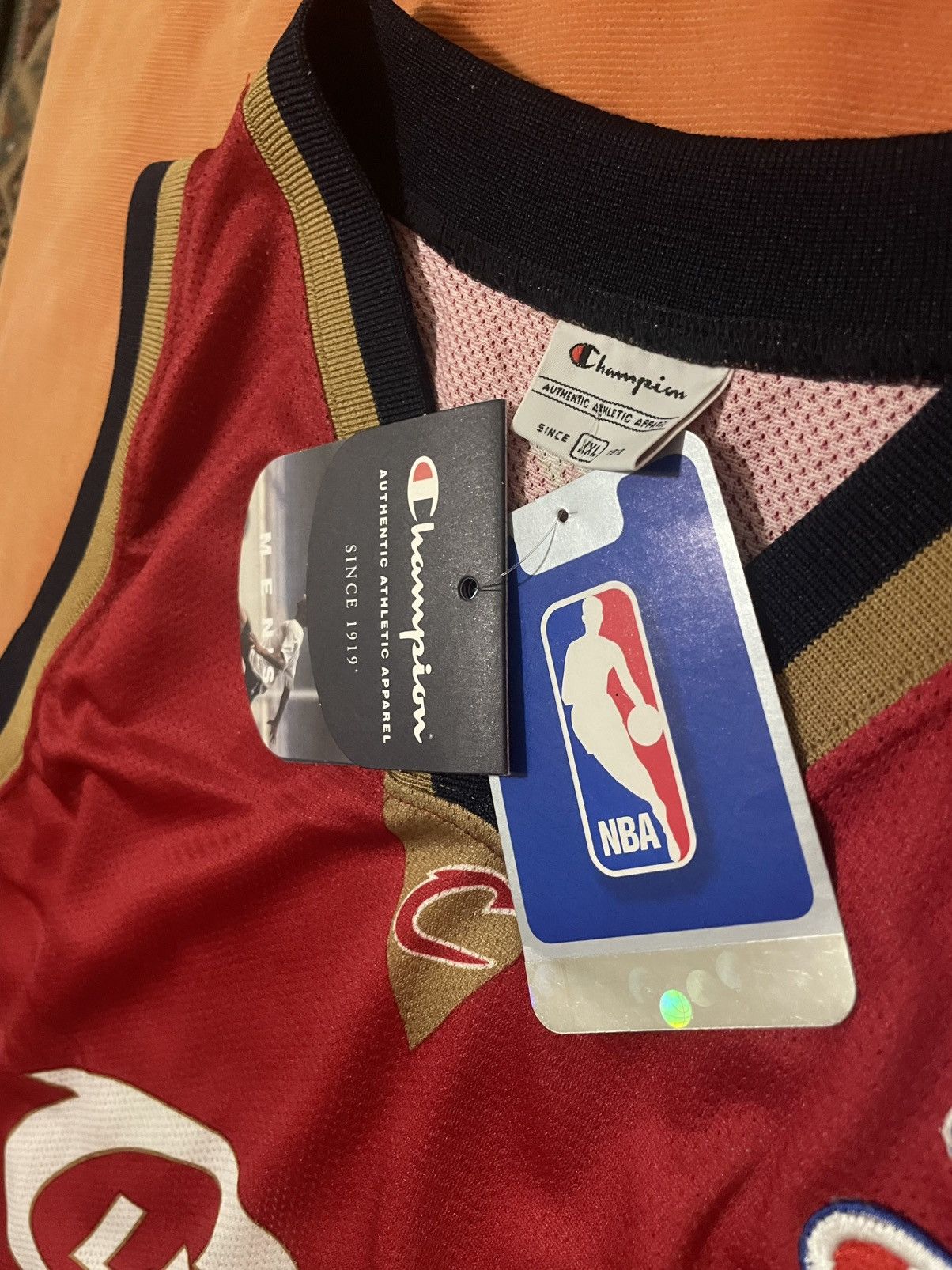 NBA Cleveland Cavaliers Lebron James jersey Champion NWT