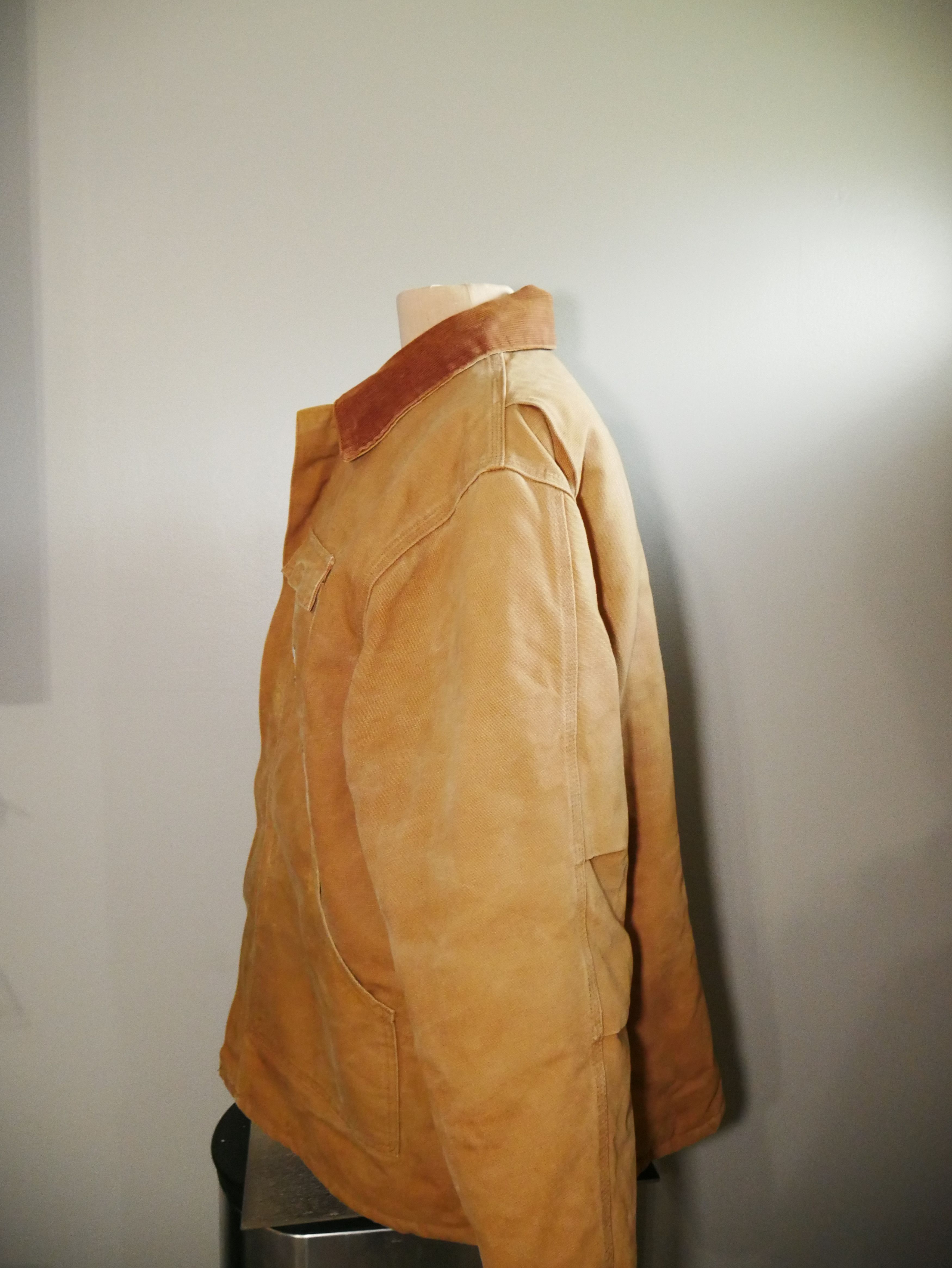 Carhartt Carhartt C03 BRN Duck Tan Quilt-Lined Jacket Size 48 R Size US M / EU 48-50 / 2 - 5 Thumbnail