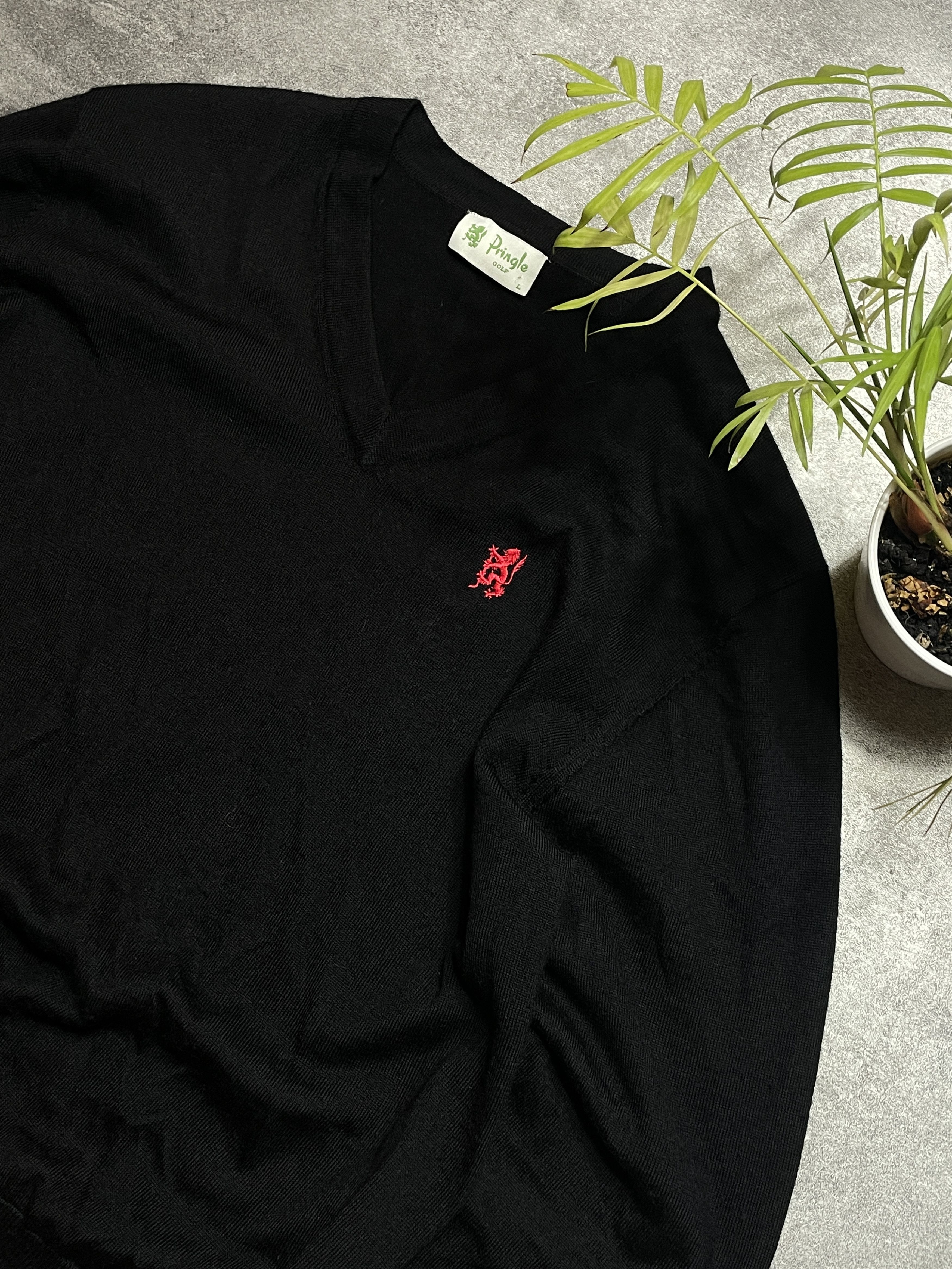 Vintage ❗️RARE❗️Wool Vintage Y2K Pringle Sweater Premium Size US M / EU 48-50 / 2 - 3 Thumbnail