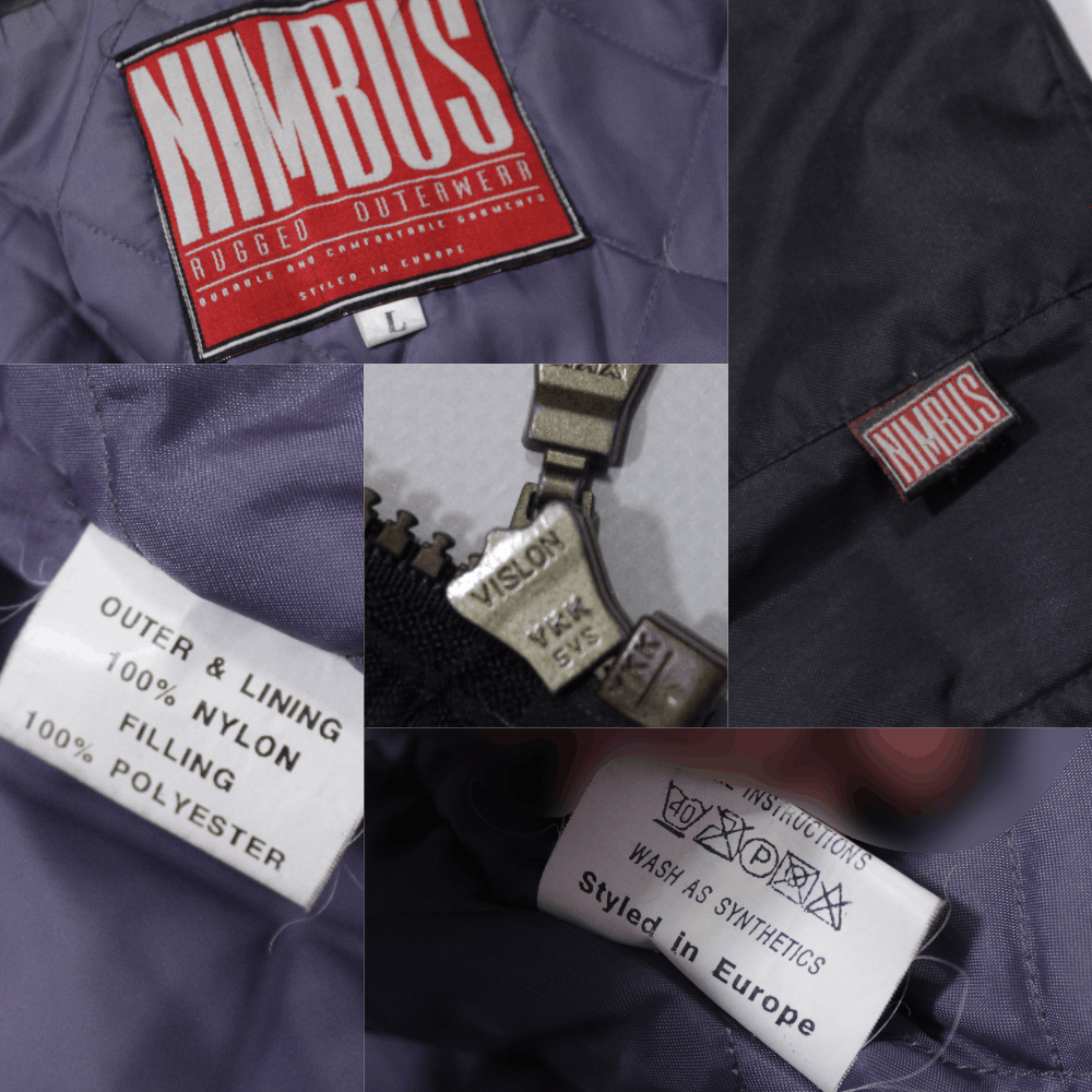 Vintage 90S Panasonic Nimbus Rap Jacket Size US L / EU 52-54 / 3 - 9 Thumbnail