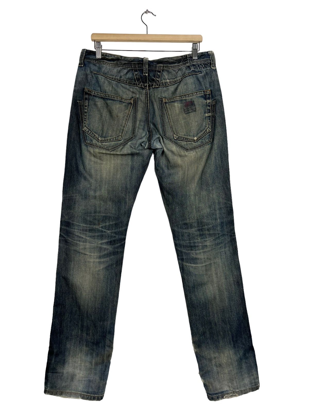 Marithe + Francois Girbaud 🔥 MARITHE FRANCOIS GIRBAUD TEQ DESIGN DENIM Size US 34 / EU 50 - 7 Thumbnail