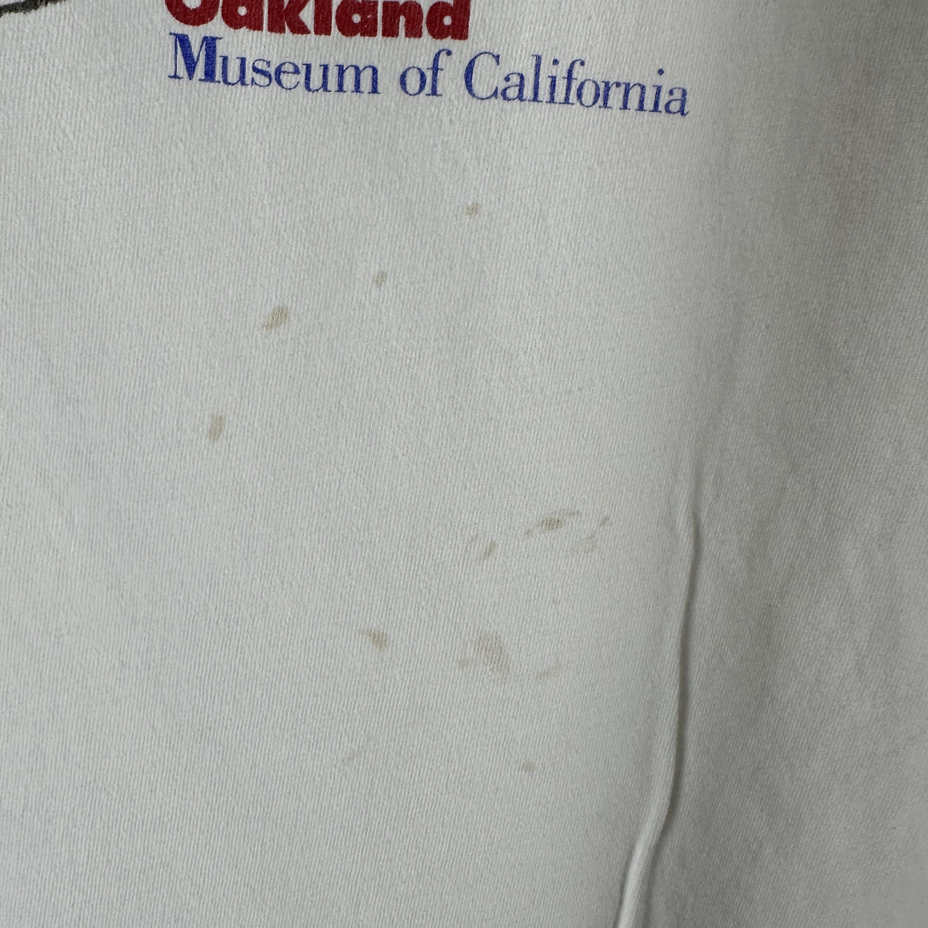 Vintage 90s Oakland Museum of California Roy De Forest Art T-shirt Size US L / EU 52-54 / 3 - 5 Thumbnail