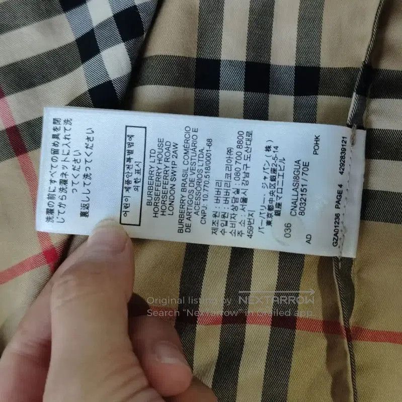 Burberry Burberry Yellow Cotton Women's Shirt. Size M / US 6-8 / IT 42-44 - 7 Thumbnail