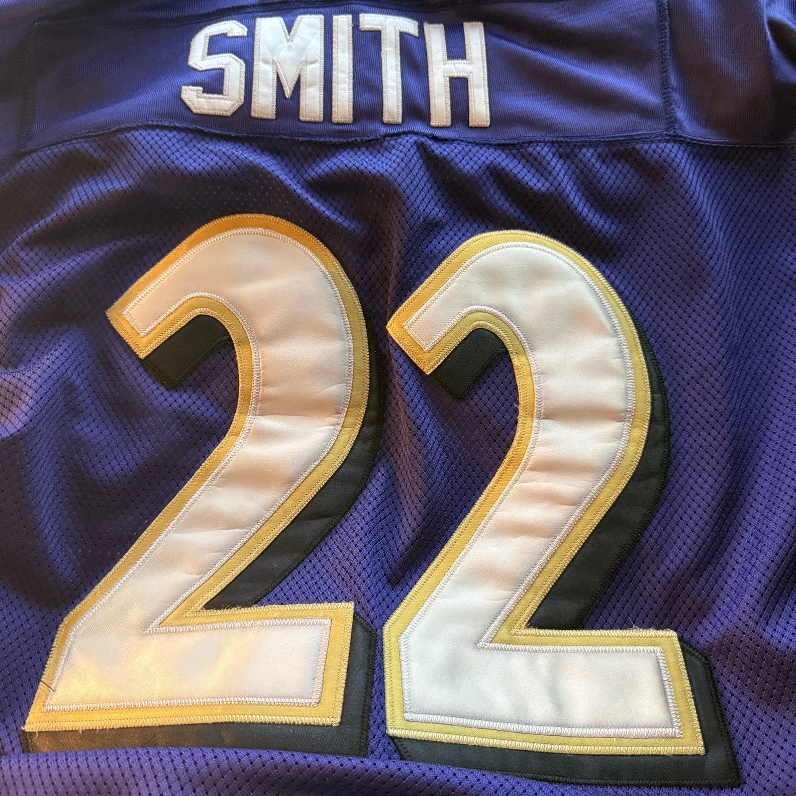 NFL NFL On Field Reebok Baltimore Ravens Smith Purple Jersey Size US L / EU 52-54 / 3 - 9 Thumbnail