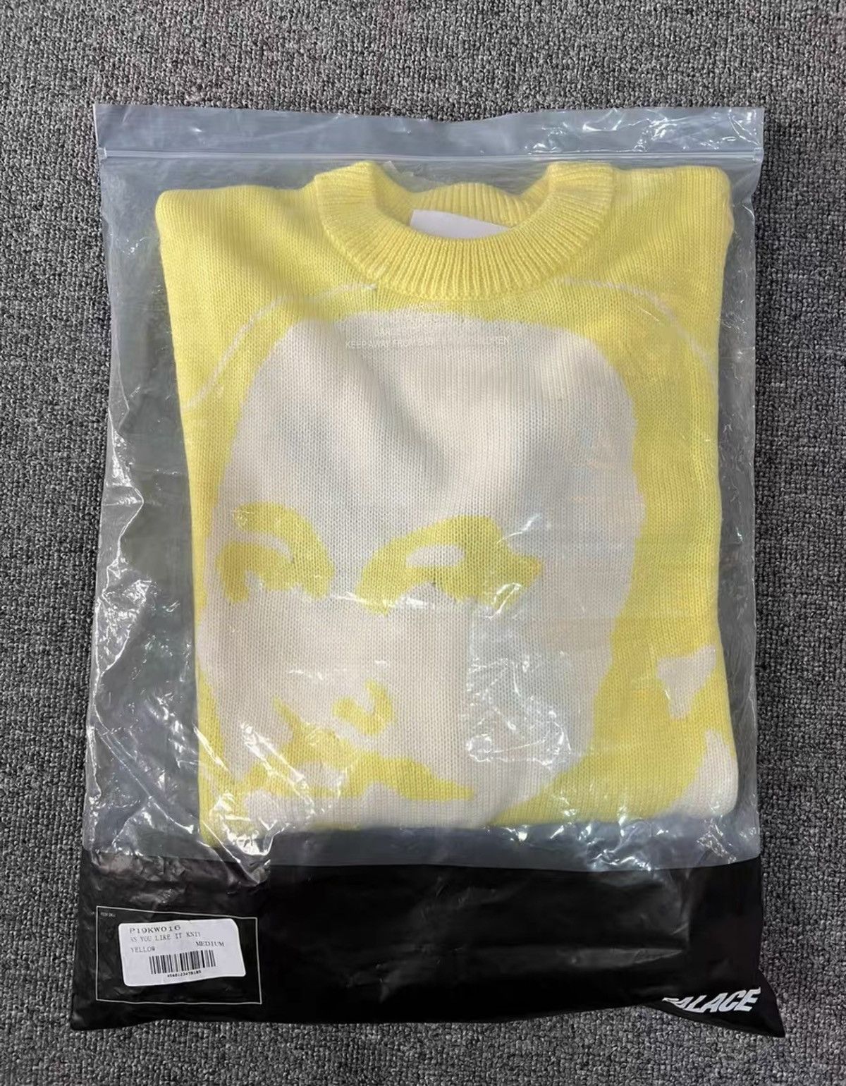 Palace Palace "As You Like It" Shakespeare Portrait Wool Sweater Size US M / EU 48-50 / 2 - 4 Thumbnail