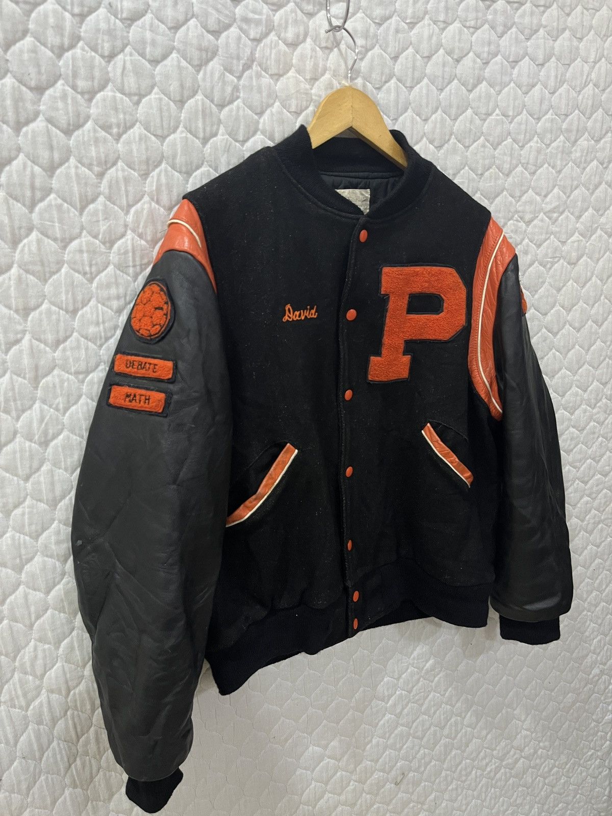 Vintage (Zzzz)🔥🔥STEALS BILL SAINT MANE SPORTING GOOD VARSITY JACKET Size US L / EU 52-54 / 3 - 3 Thumbnail