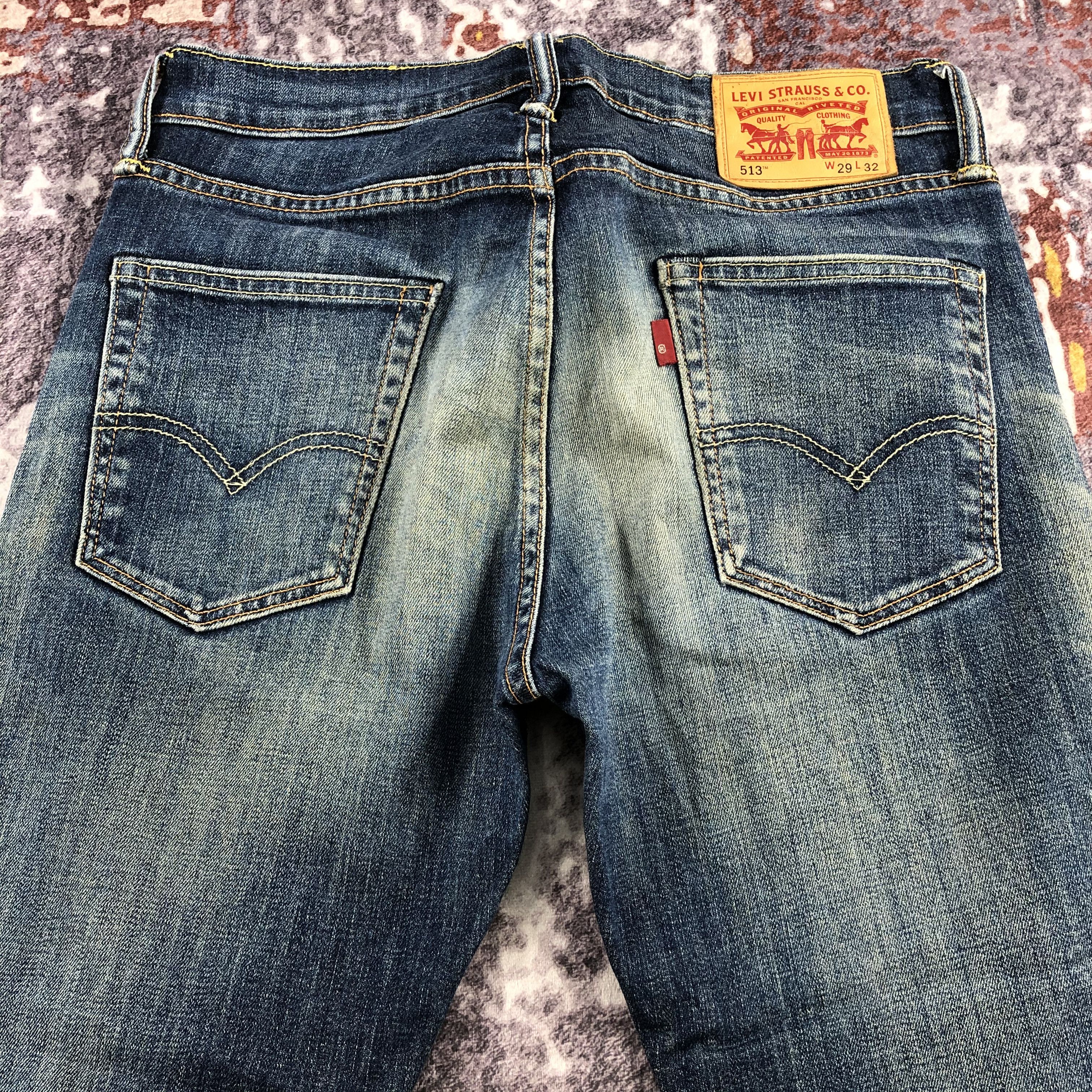 Levi's × Vintage Vintage Blue Wash Levis 513 Jeans-JM2614 Size US 30 / EU 46 - 4 Thumbnail