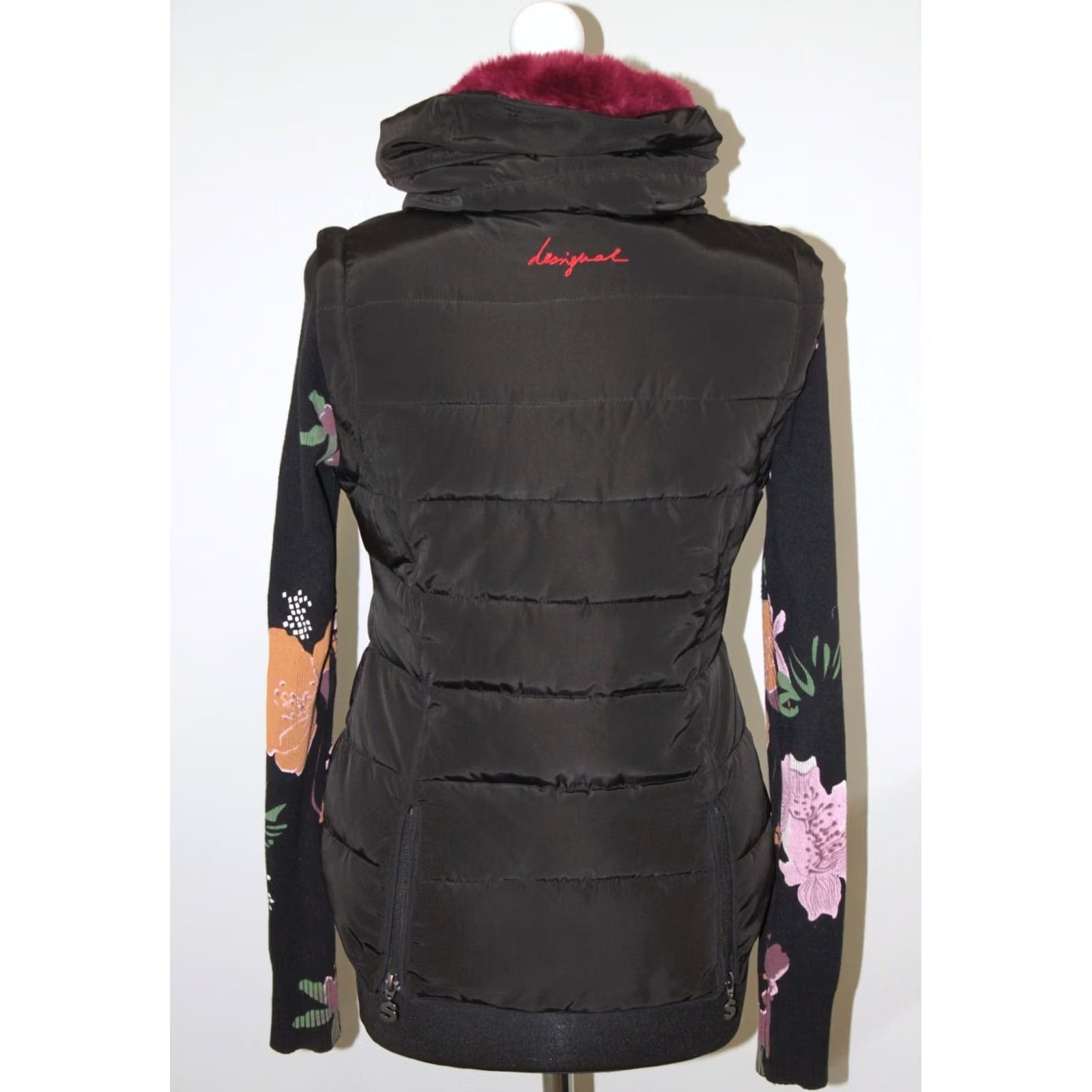 Desigual Desigual Jacket Womens 3-in-1 Multicoloured Size 36 Short Coat Coat 36 Women 3-in-1 Jacket Desigual Womens Size 36 Multicoloured Jacket Size 25" / US 0 / IT 36 - 5 Thumbnail