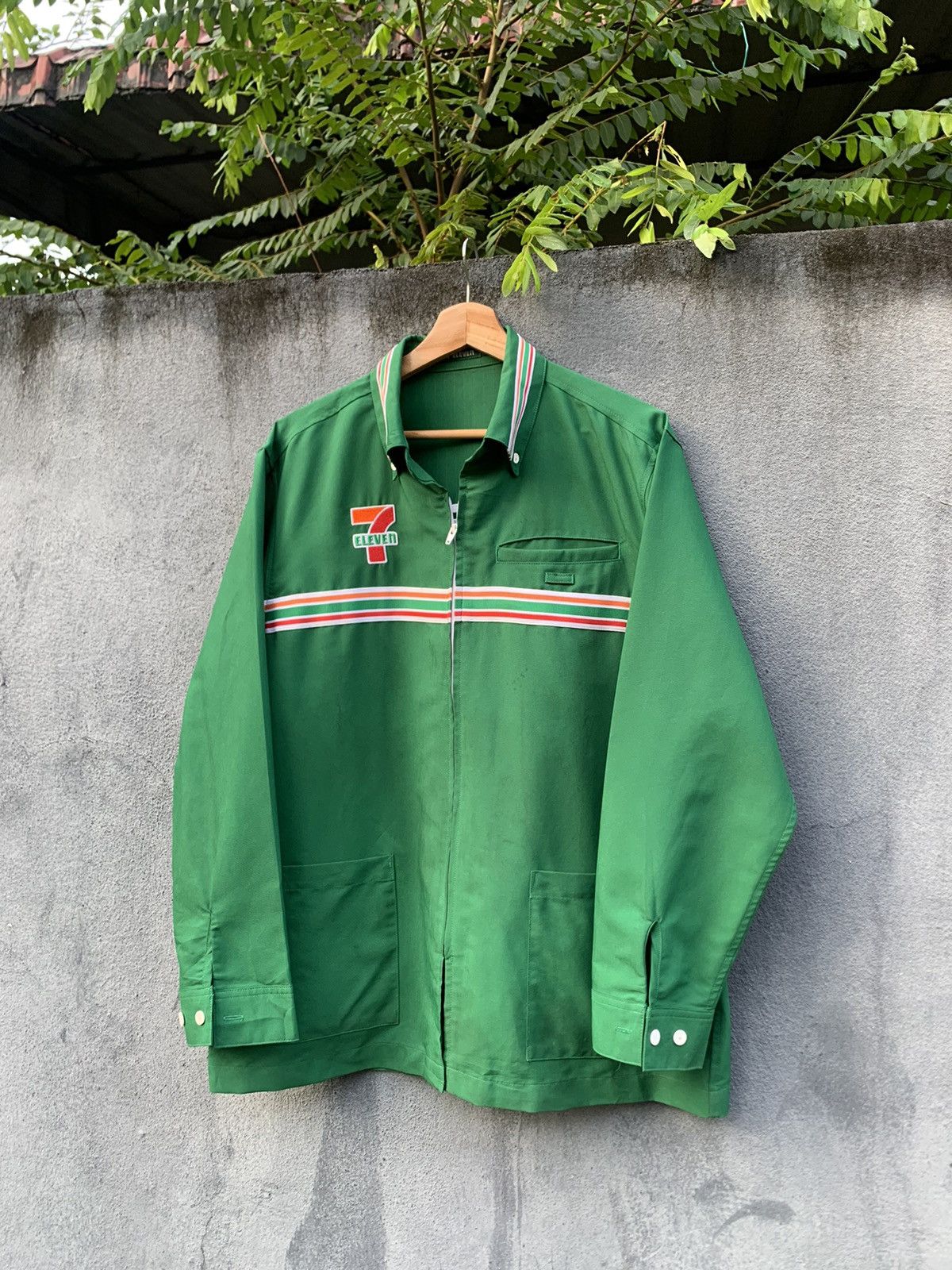 Japanese Brand 7 ELEVEN LONG SLEEVES JACKET Size US L / EU 52-54 / 3 - 3 Thumbnail