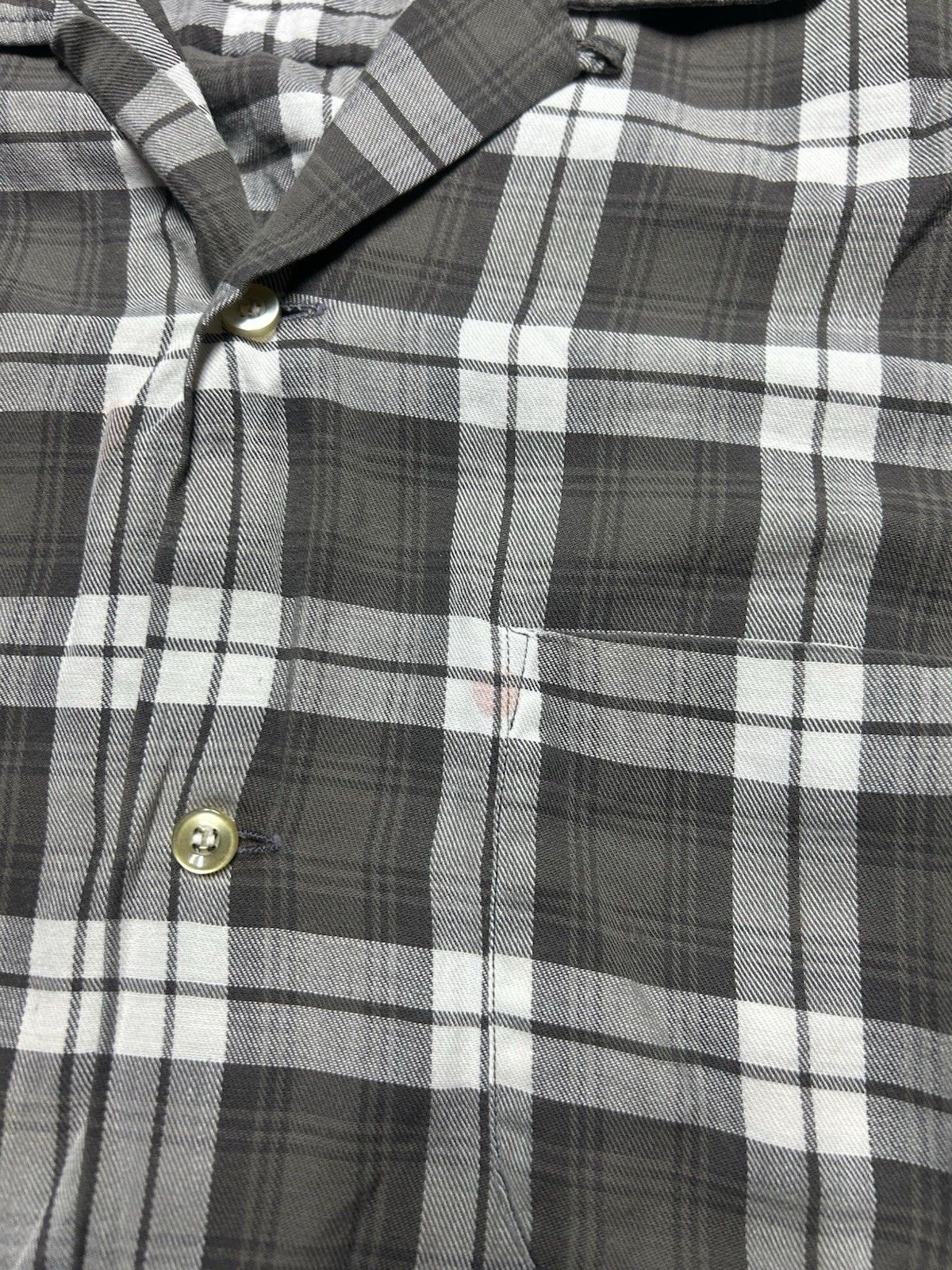 Vintage Vtg 1950s loop collar shirt Towncraft black whit rayon small Size US S / EU 44-46 / 1 - 4 Thumbnail