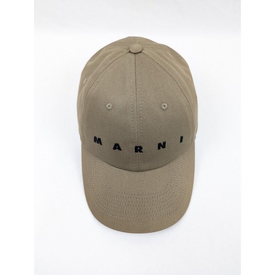 Marni o1rshd1 Q:2 / Size: L / Organic Cotton Gabardine Cap / Hat Size ONE SIZE - 3 Thumbnail