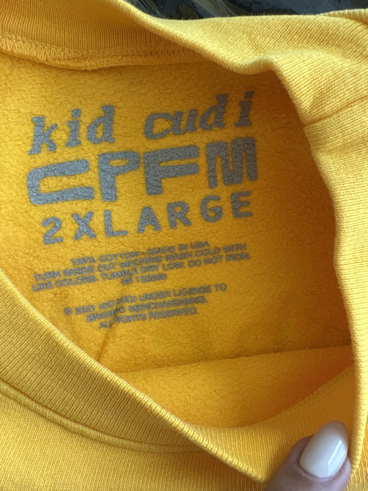 Kid Cudi KC CPFM BEAUTIFUL TRIP CRWNK SWTSHIRT Size US XXL / EU 58 / 5 - 3 Thumbnail