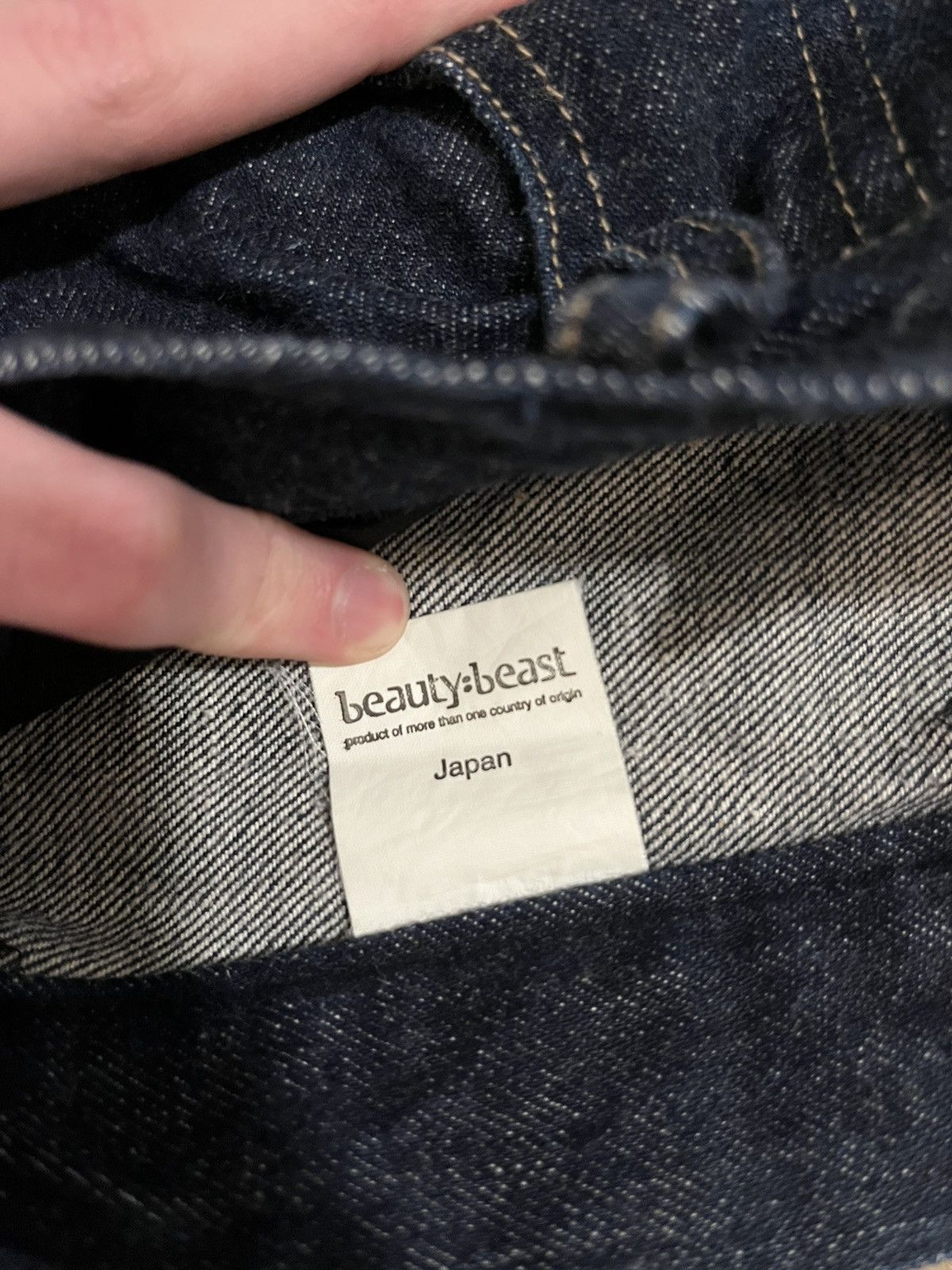 Beauty Beast Beauty:Beast Early 2000s Denim Jeans – Japanese denim Size US 28 / EU 44 - 6 Thumbnail