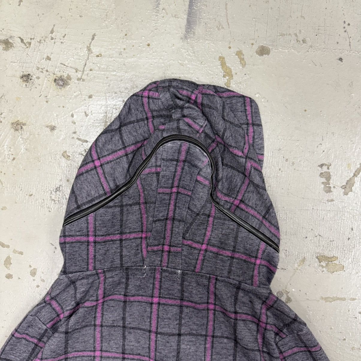 Le Grande Bleu (L.G.B.) Raff Rule Japan LGB Style Plaid Bono Hoodie Multiple Zip Size US L / EU 52-54 / 3 - 13 Thumbnail