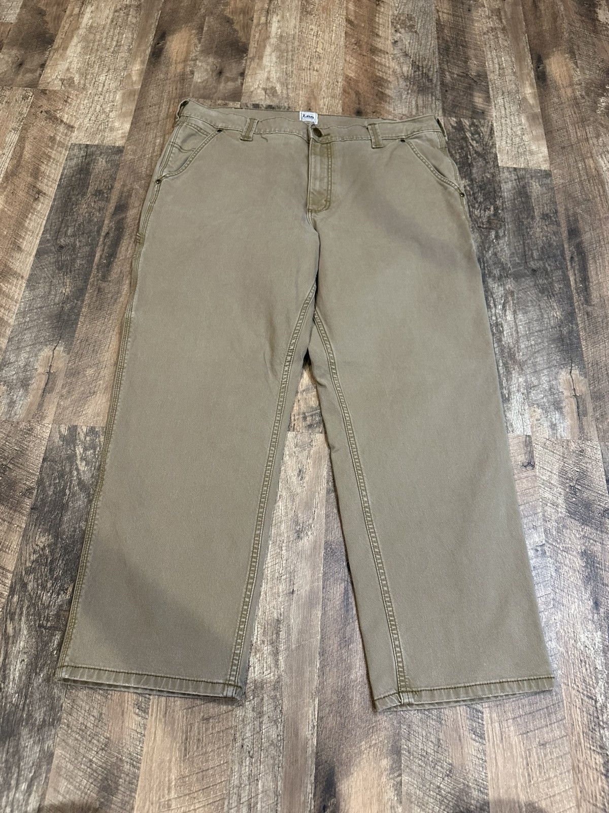 Lee VINTAGE 70s Lee Carpenter Pants Tex Zipper True Vintage Size US 38 / EU 54 - 5 Thumbnail