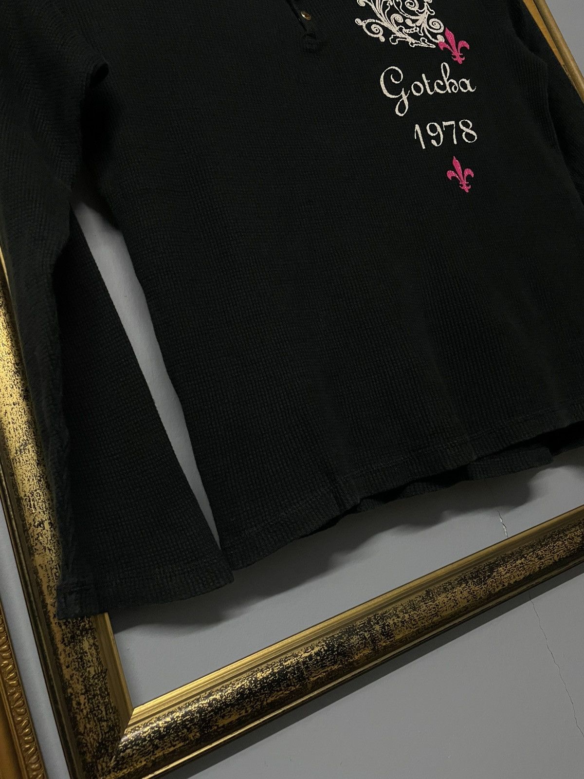 Designer × Japanese Brand × Vintage Vintage 90s Designer Japan Gotcha Kill Boredom Fleur Tshirt Size US S / EU 44-46 / 1 - 4 Thumbnail