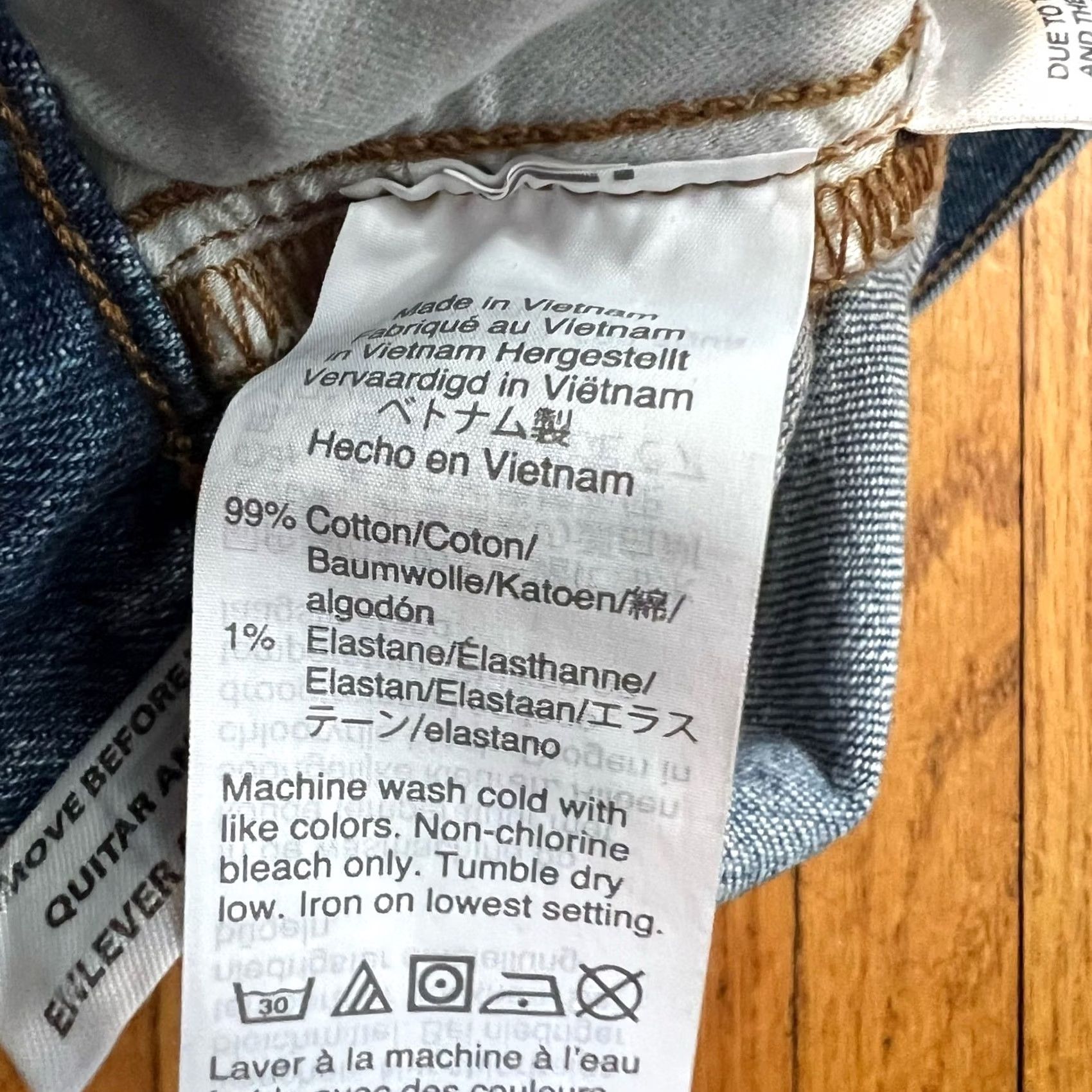 Madewell Madewell Jeans Womens 28 Regular Blue Classic Straight High Rise Whisker Crop Womens) Size 28" / US 6 / IT 42 - 6 Thumbnail