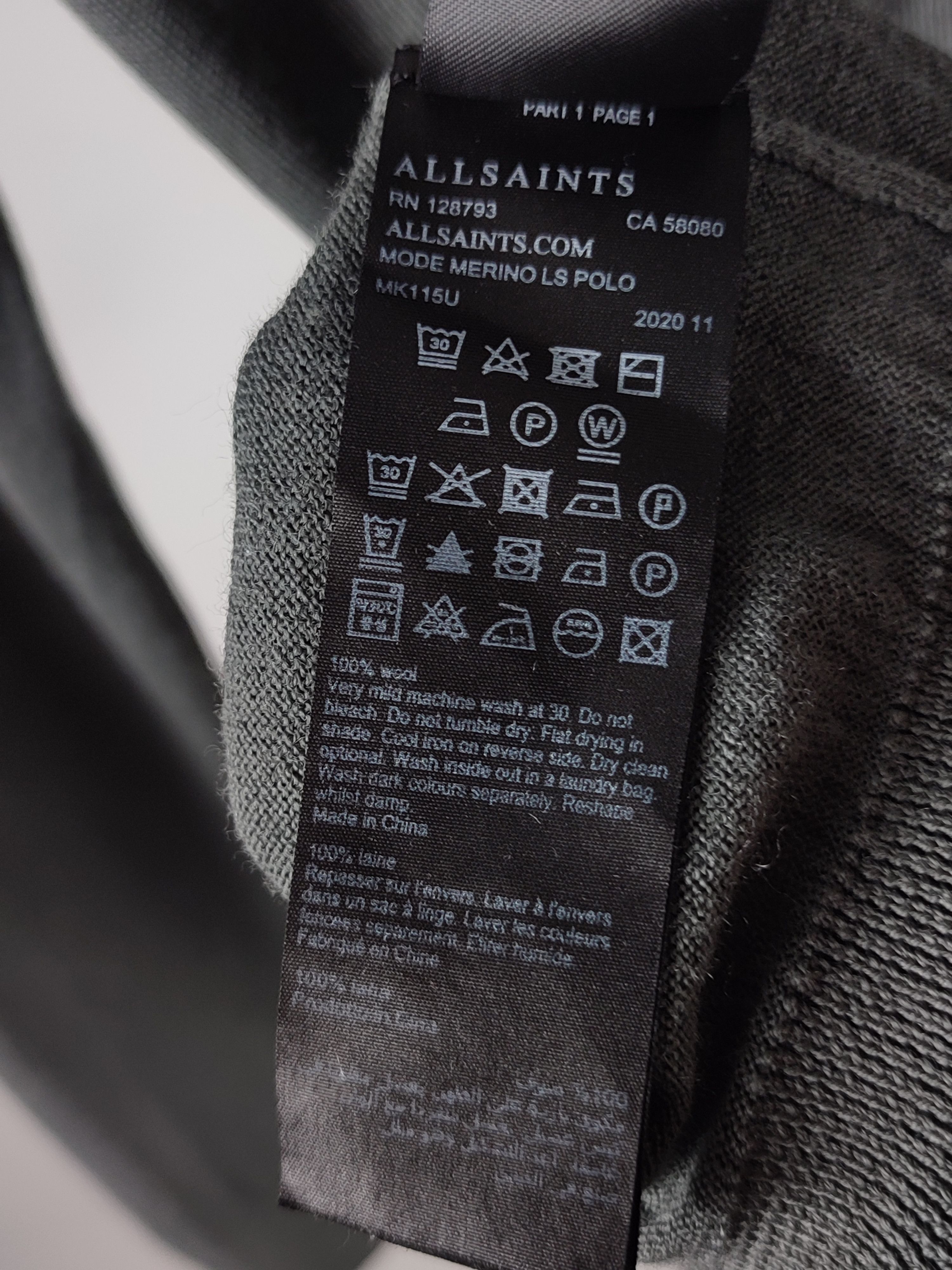 Allsaints Allsaints Merino Wool Sweater Size US L / EU 52-54 / 3 - 13 Thumbnail