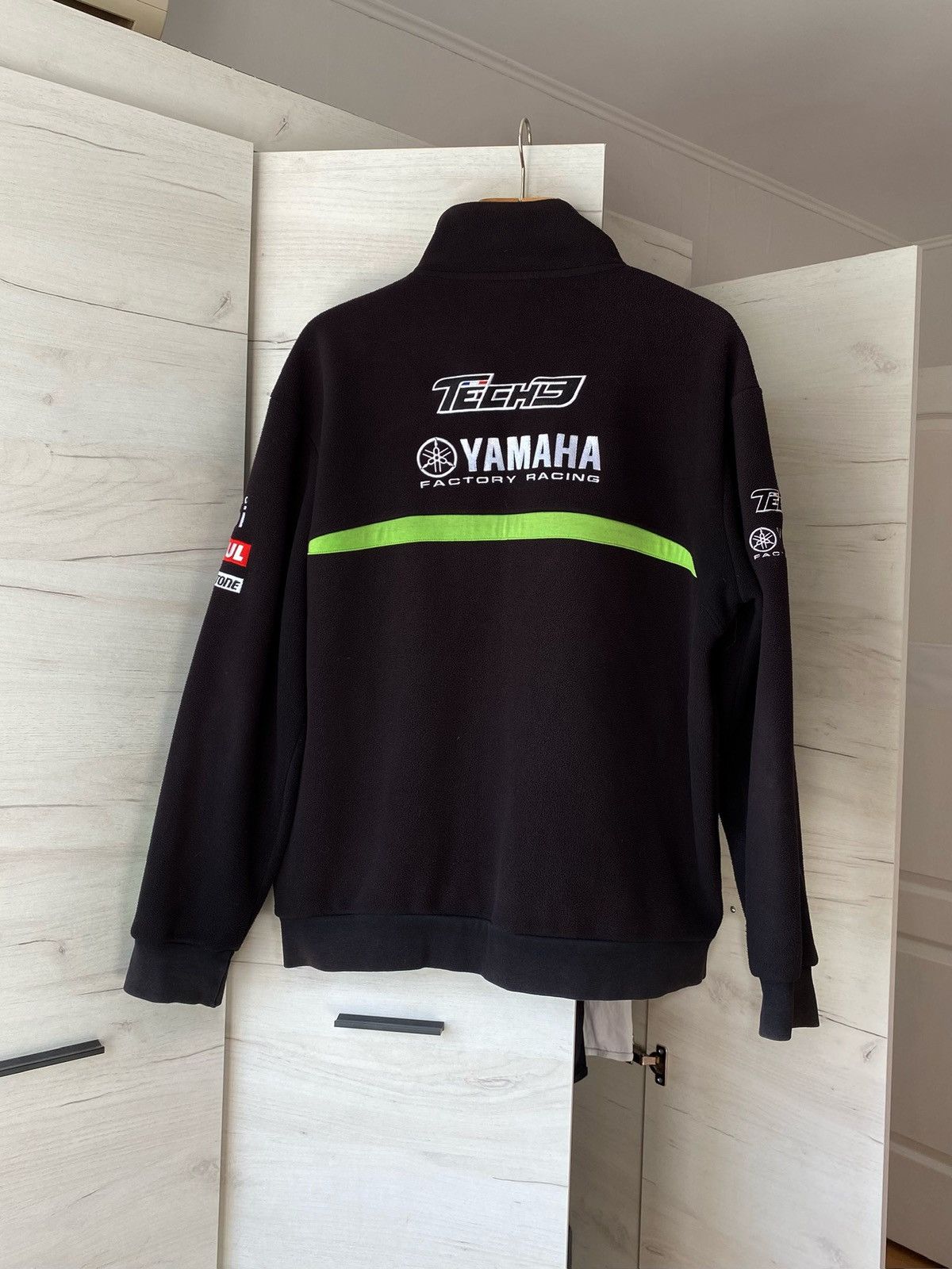 Yamaha Yamaha Racing Zip Sweatshirt BigLogo Vintage Moto Jacket Size US L / EU 52-54 / 3 - 2 Thumbnail