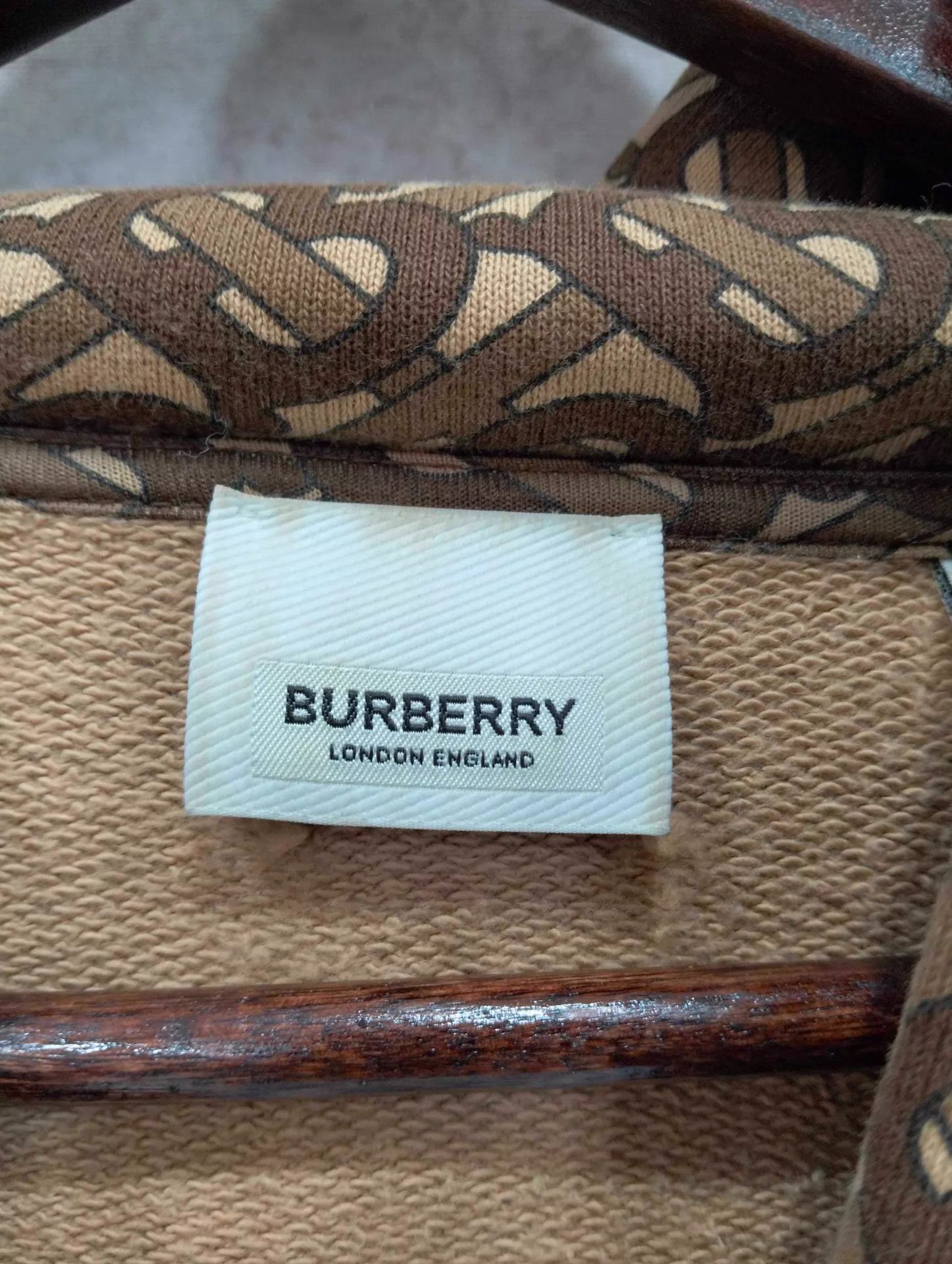 Burberry Burberry Striped TB Monogram Hoodie L 95 New Size L / US 10 / IT 46 - 4 Thumbnail