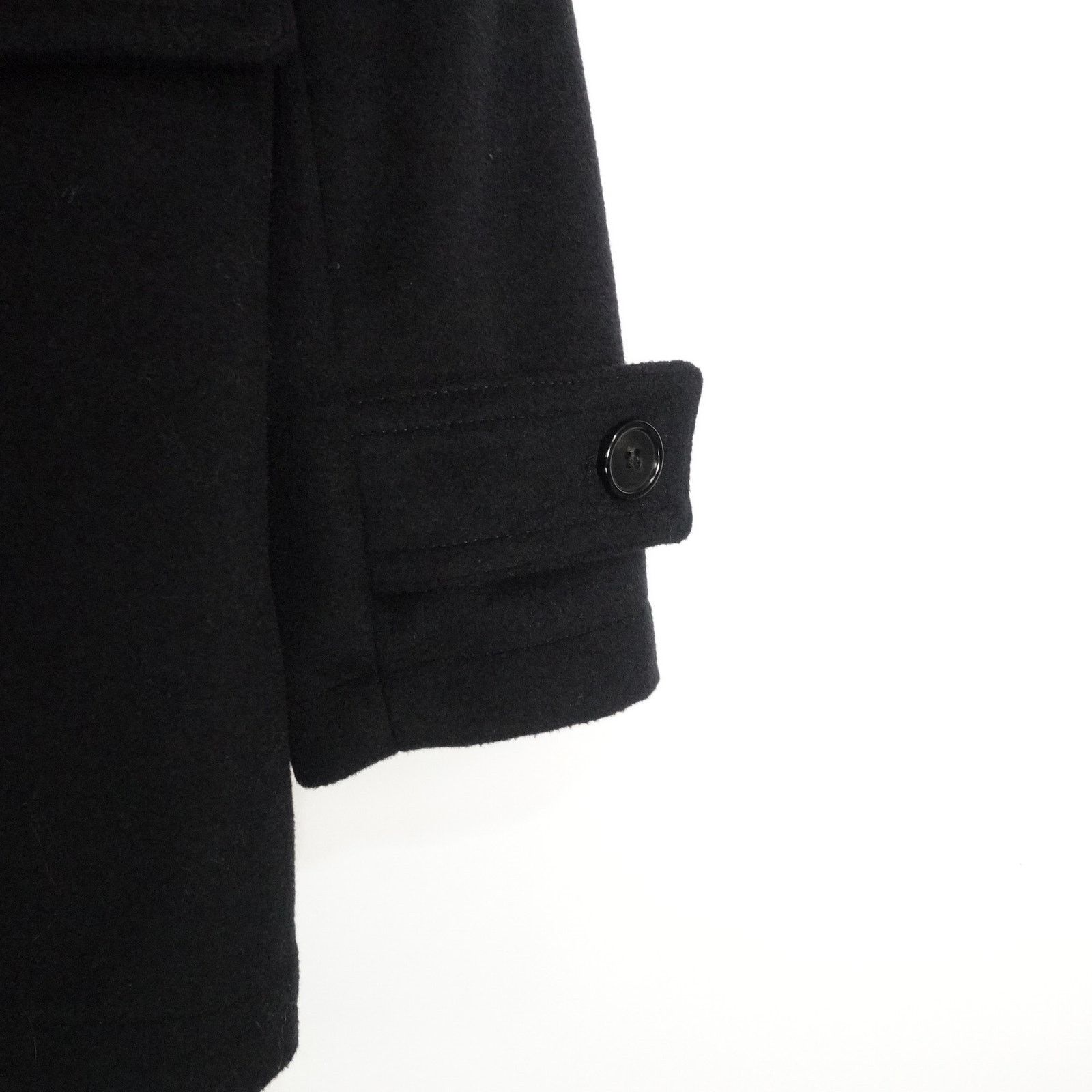 Quince Quince Italian Wool Men’s Medium Black Peacoat Size US M / EU 48-50 / 2 - 7 Thumbnail