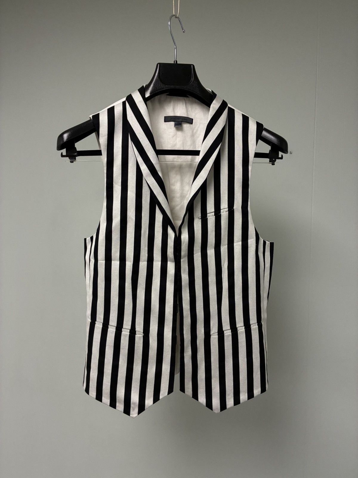 John Varvatos Cotton stripe vest EU 46 USA 36 Size US S / EU 44-46 / 1 - 7 Thumbnail