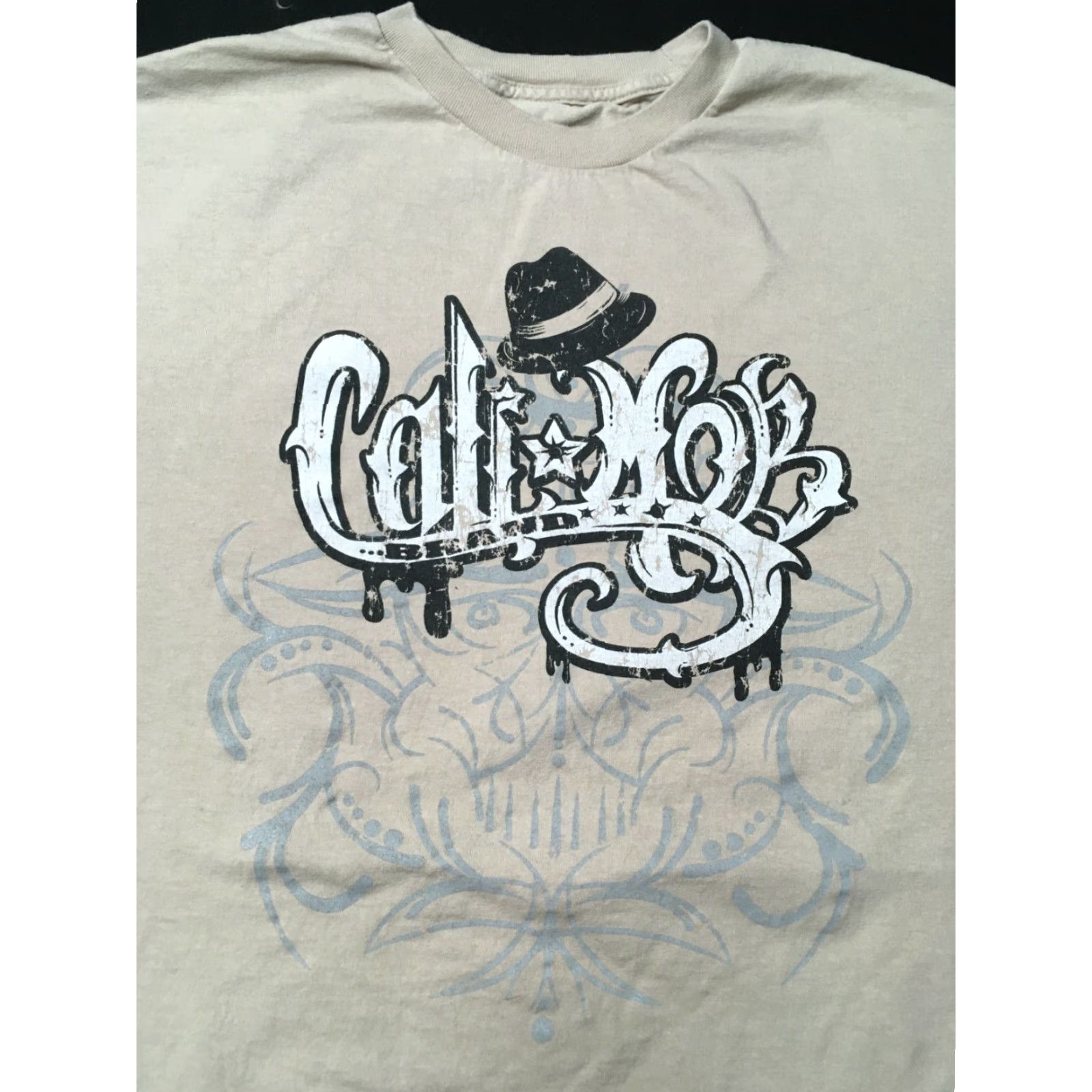 Vintage VINTAGE CALI MOB Life Chicano Mexican Thug Life Black T-Shirt Men's 3XL Size US XXL / EU 58 / 5 - 2 Thumbnail