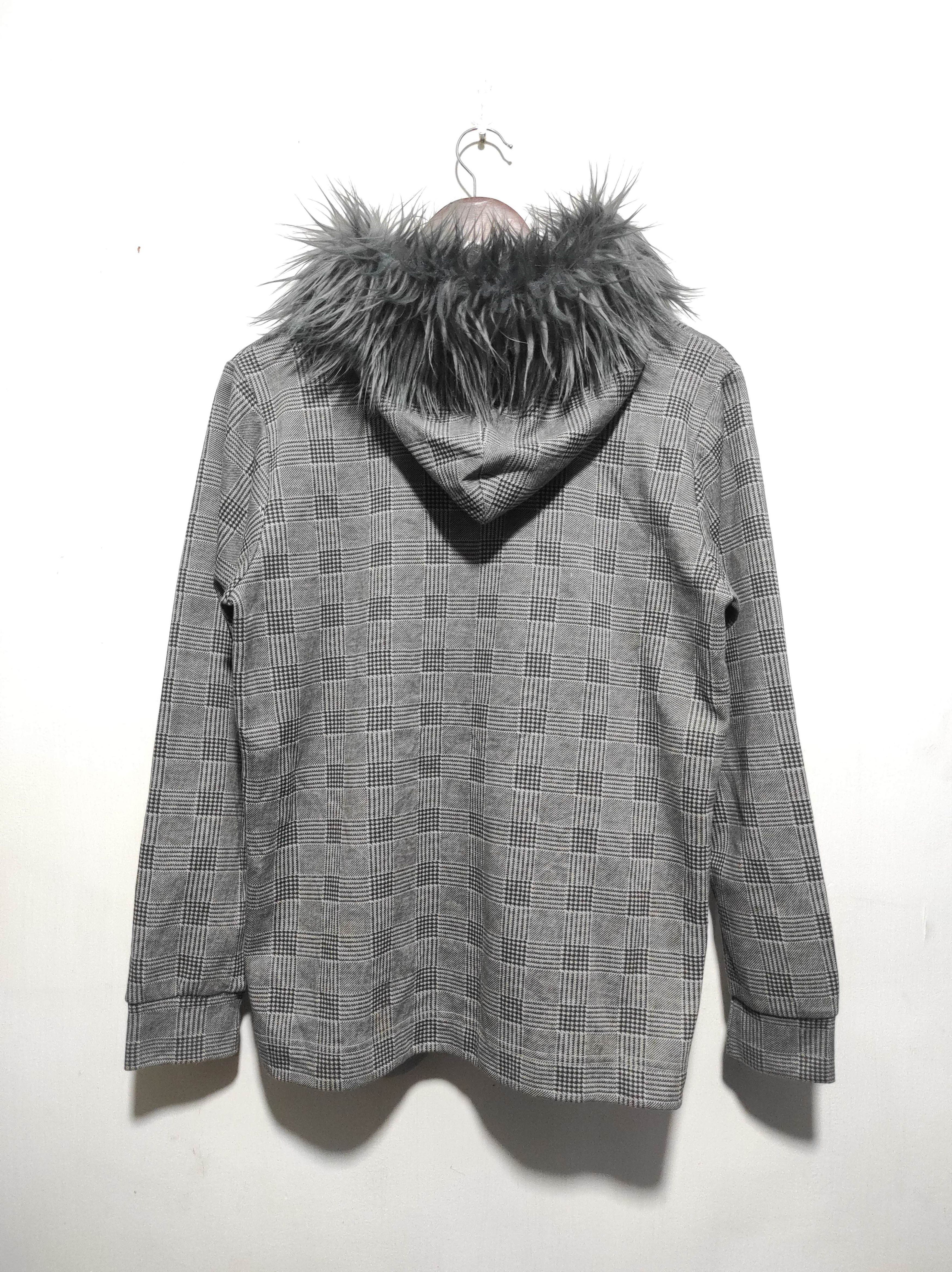 Hysteric Glamour TKMIXPICE Asymetrical Double Zip Fur Hoodie LGB style Size US M / EU 48-50 / 2 - 12 Thumbnail