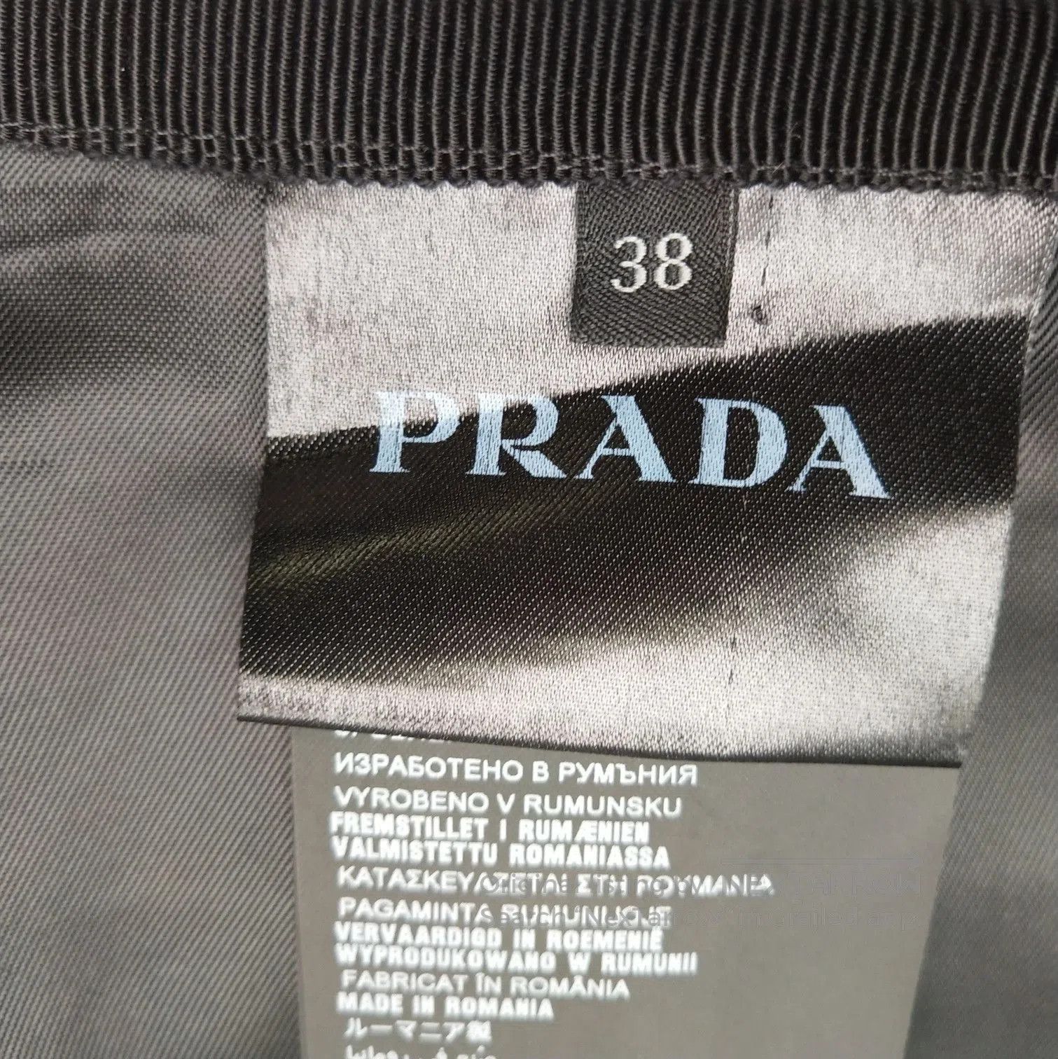 Prada Prada Wool Black Midi Skirt Size 38 . Size 37" - 5 Thumbnail