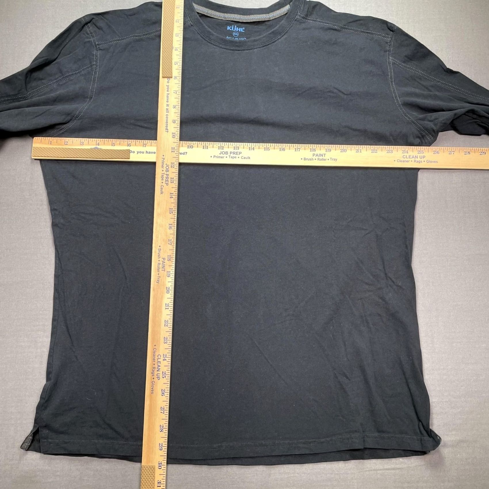 Vintage KÜHL Wildfibre Shirt Mens 2XL Black Organic Cotton Long Sleeve Hiking Tee Size US XXL / EU 58 / 5 - 4 Thumbnail