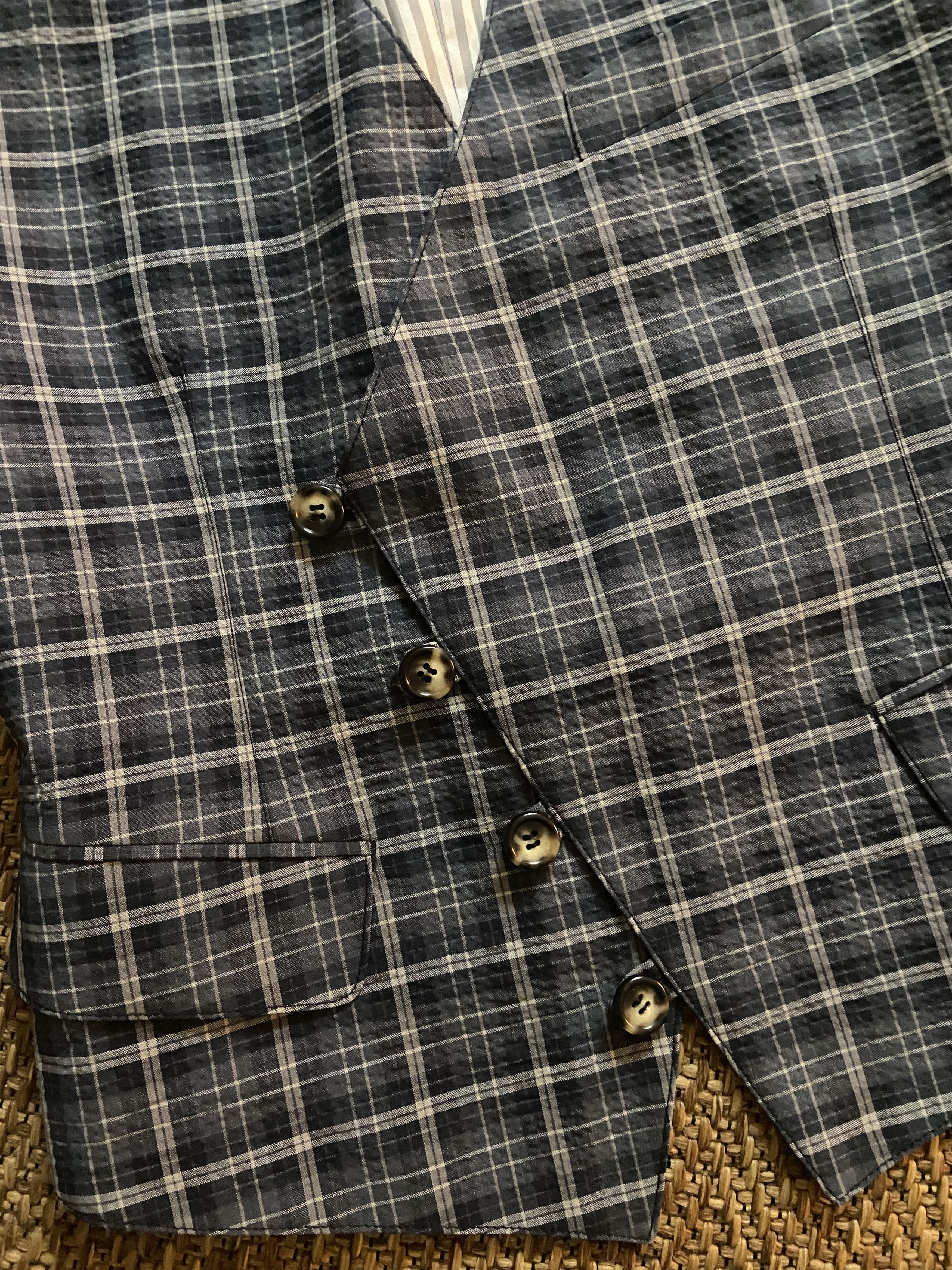 Vivienne Westwood Vivienne Westwood Man Tartan print vest Size US M / EU 48-50 / 2 - 2 Thumbnail
