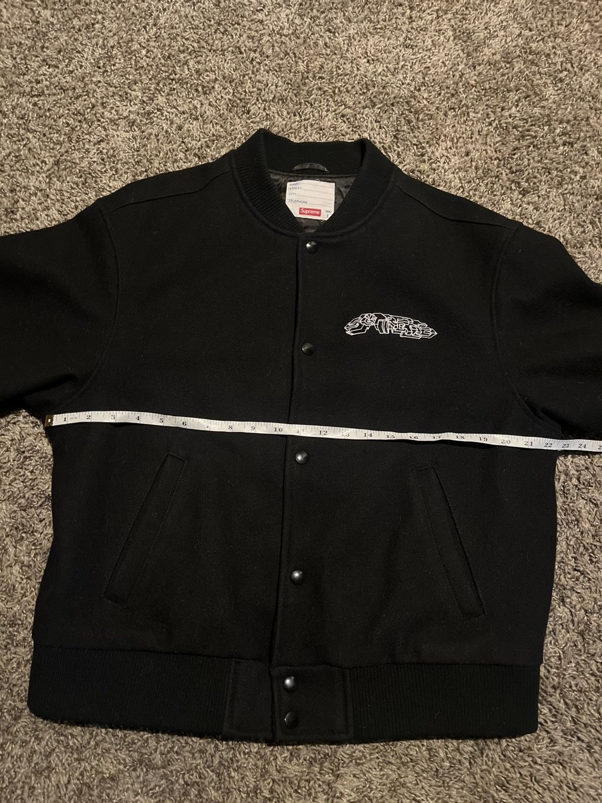 supreme delta logo varsity jacket Mサイズ Delta Logo Varsity Jacket | Supreme 19fw