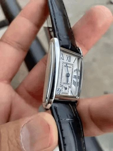 Jewelry 2000s vintage style cute square leather luxury watch Size ONE SIZE - 7 Thumbnail