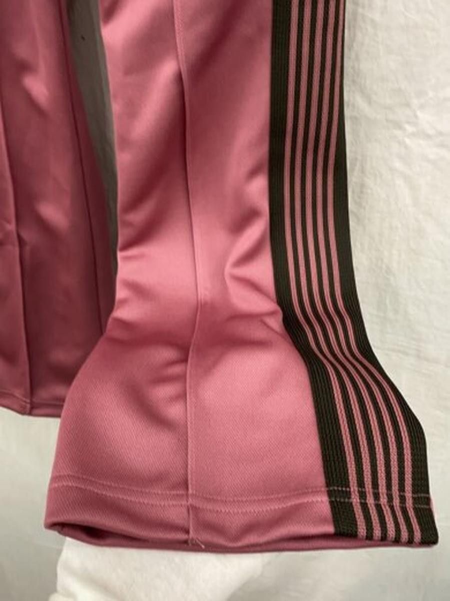 Needles Boots-Cut Track Pants Jersey Polyester Pink