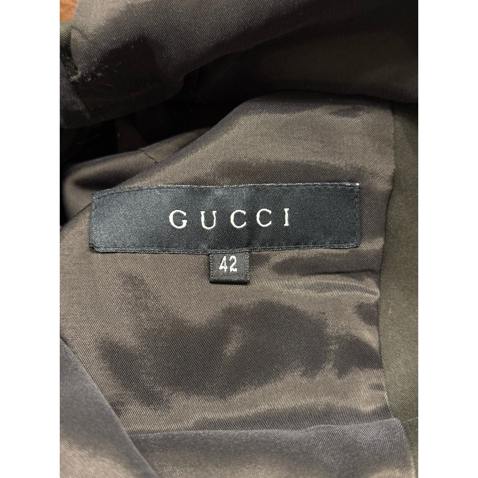 Gucci 2003 Gucci by Tom Ford structured officer jacket Size S / US 4 / IT 40 - 8 Thumbnail