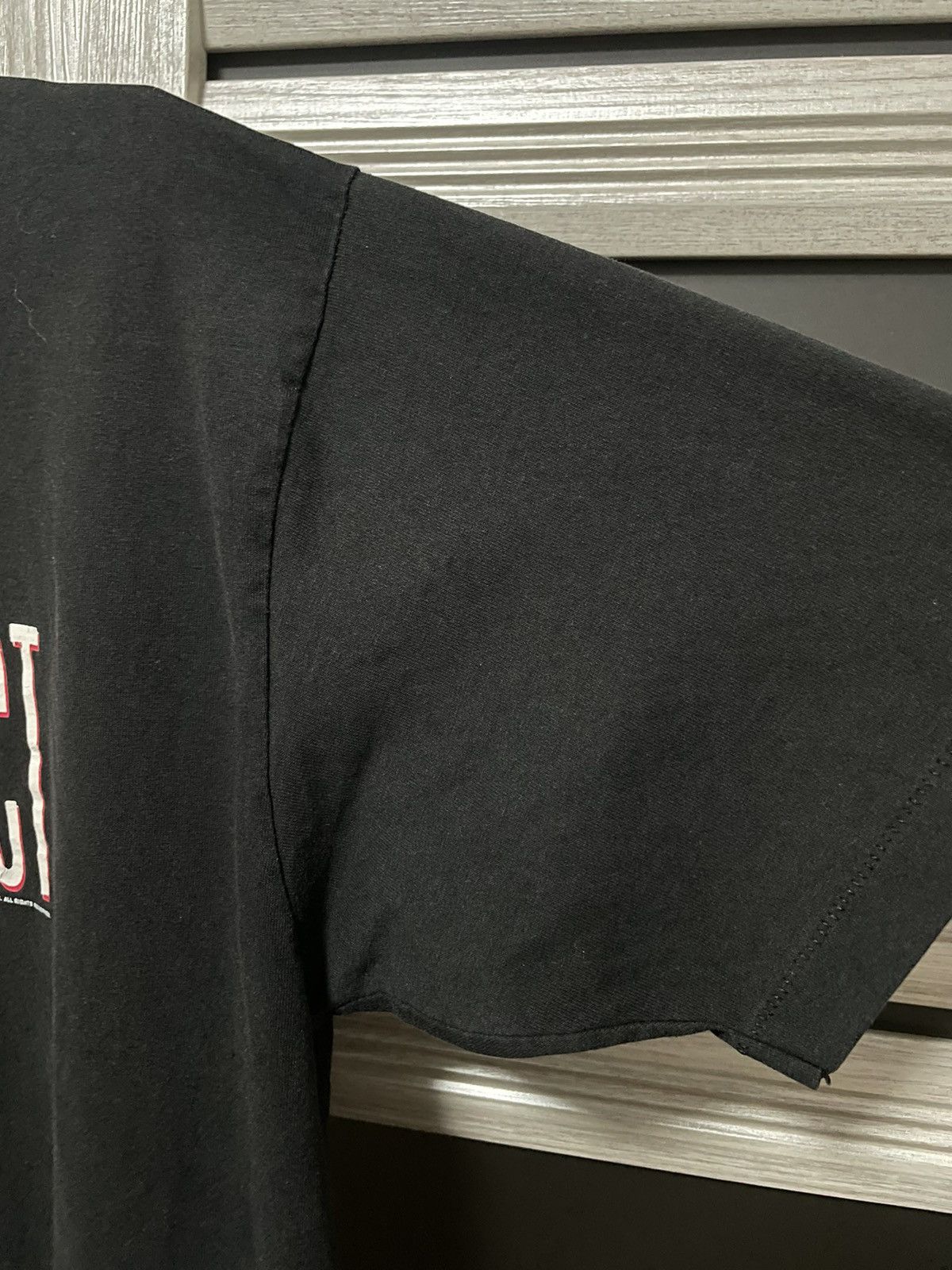 Vintage Vintage 1992 Basic Instinct Movie Promo T-Shirt Black 90s Size US L / EU 52-54 / 3 - 7 Thumbnail